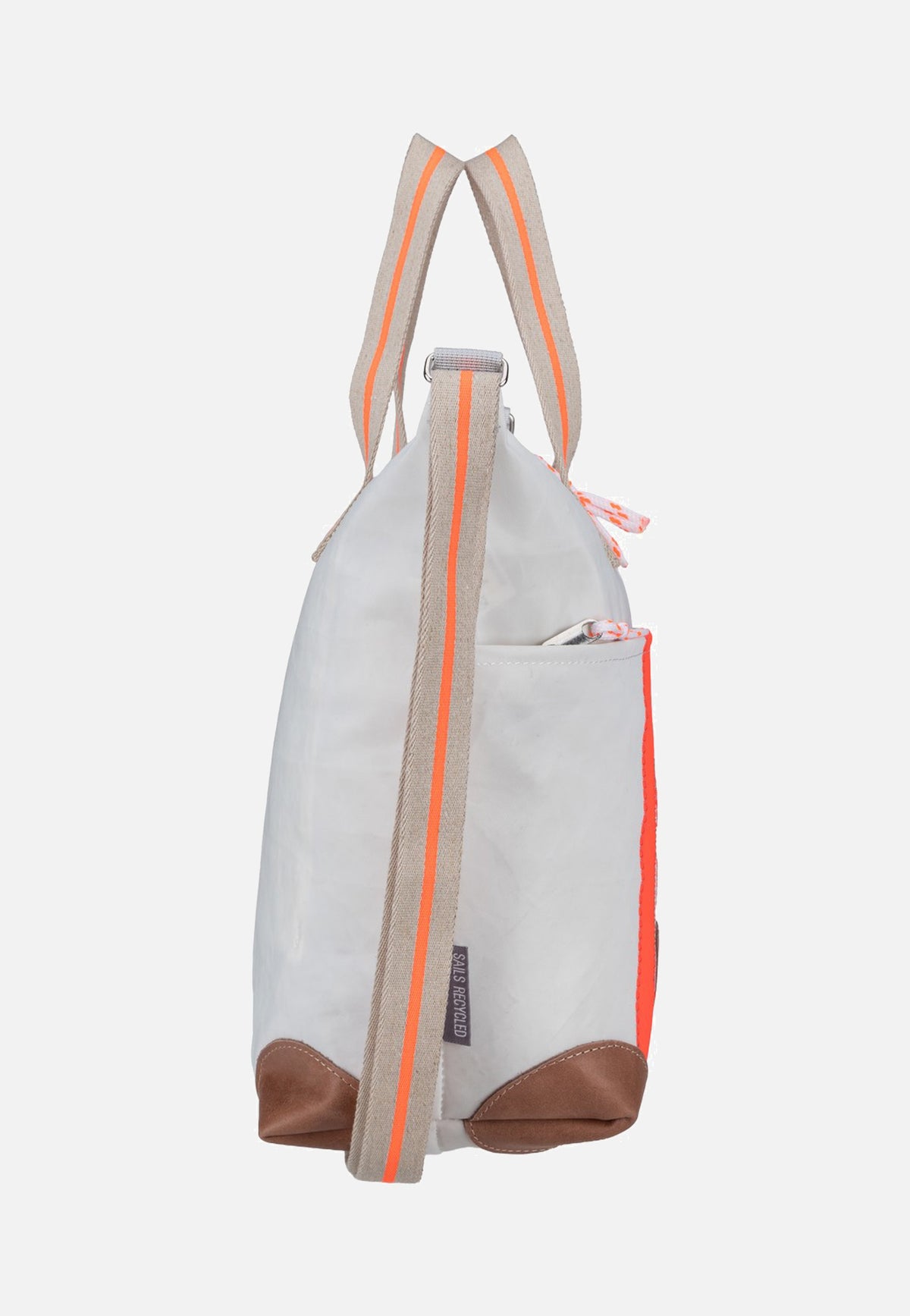 360Grad Deern Mini Weiss/Sand/Zahl Orange Tote Bag