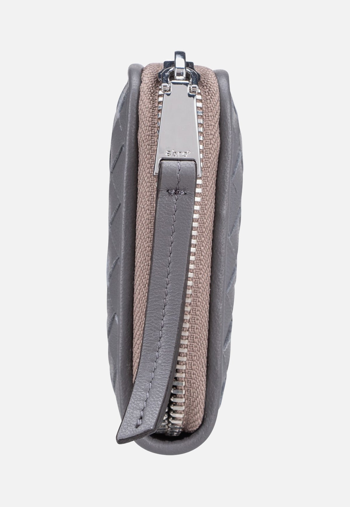 abro Piuma Weaving Wallet M Zinc Portemonnaie