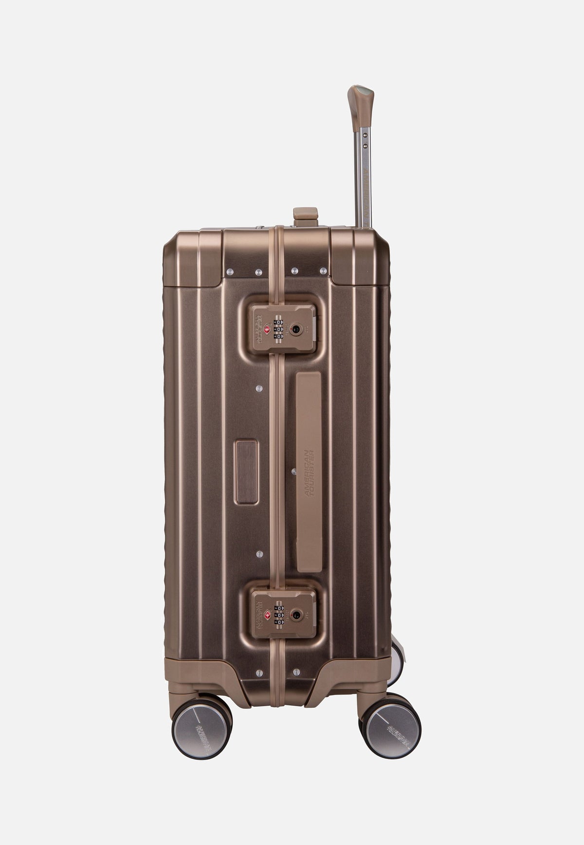 American Tourister Soundbox Alu Spinner 55 Bronze Koffer