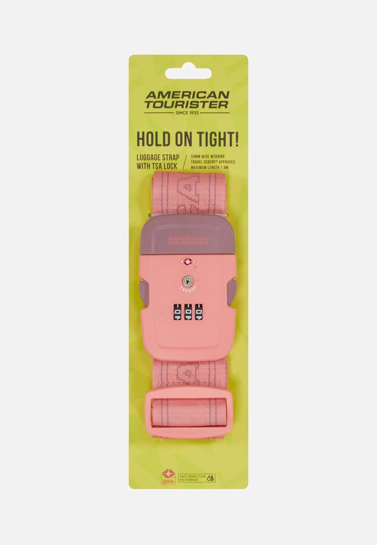 American Tourister Luggage Belt TSA Pink/Mauve Accessories