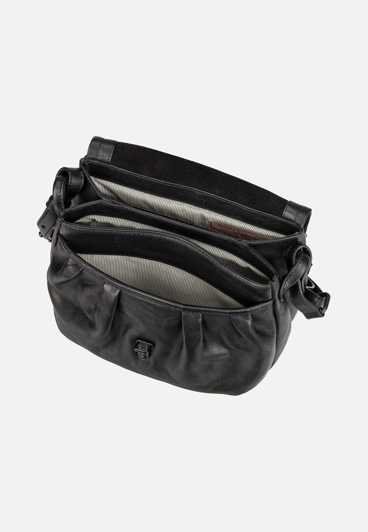 aunts & uncles Mrs. Coconut Cake Black Smoke Saddle Bag