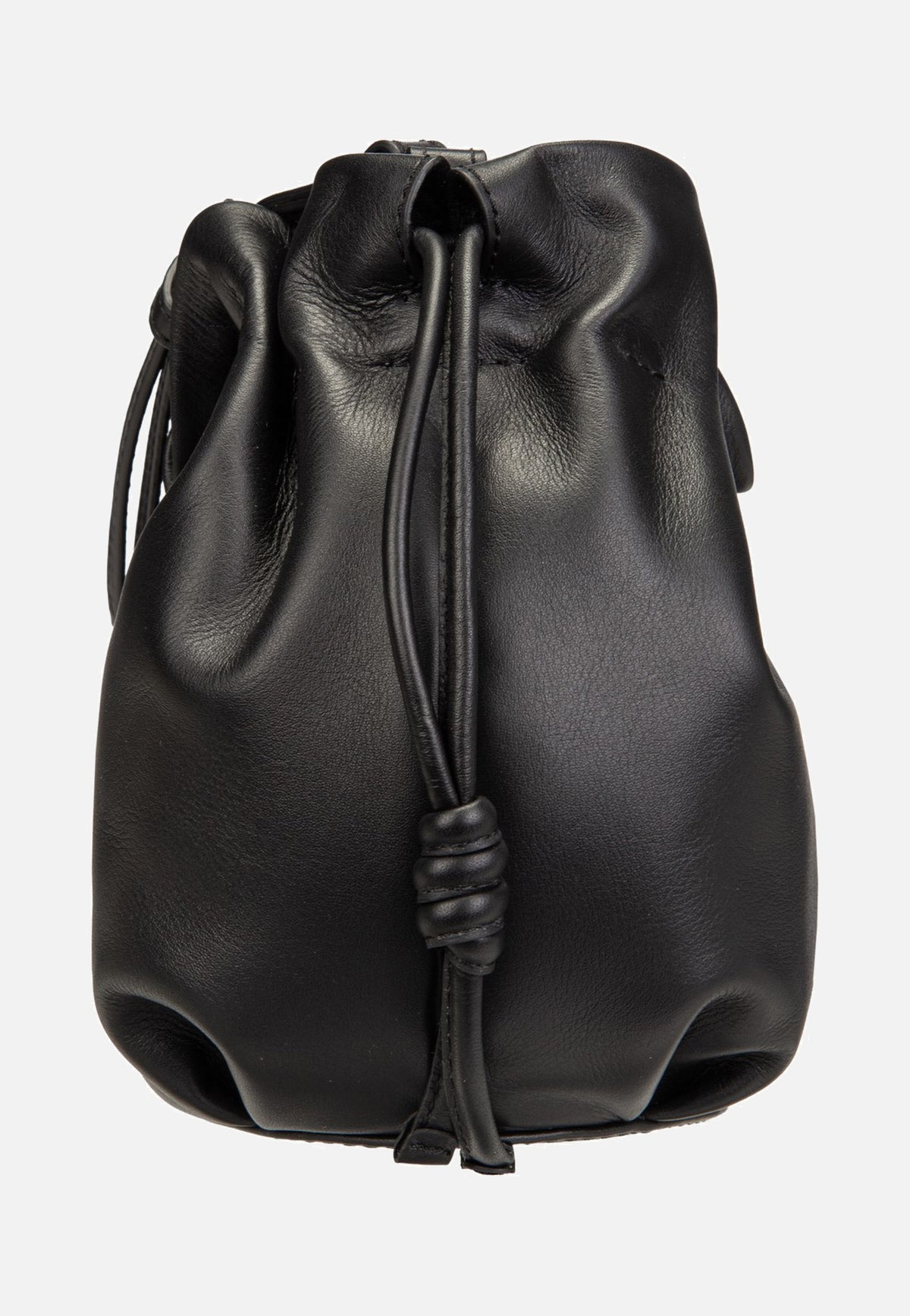 aunts & uncles Fleur Jet Black Bucket Bag