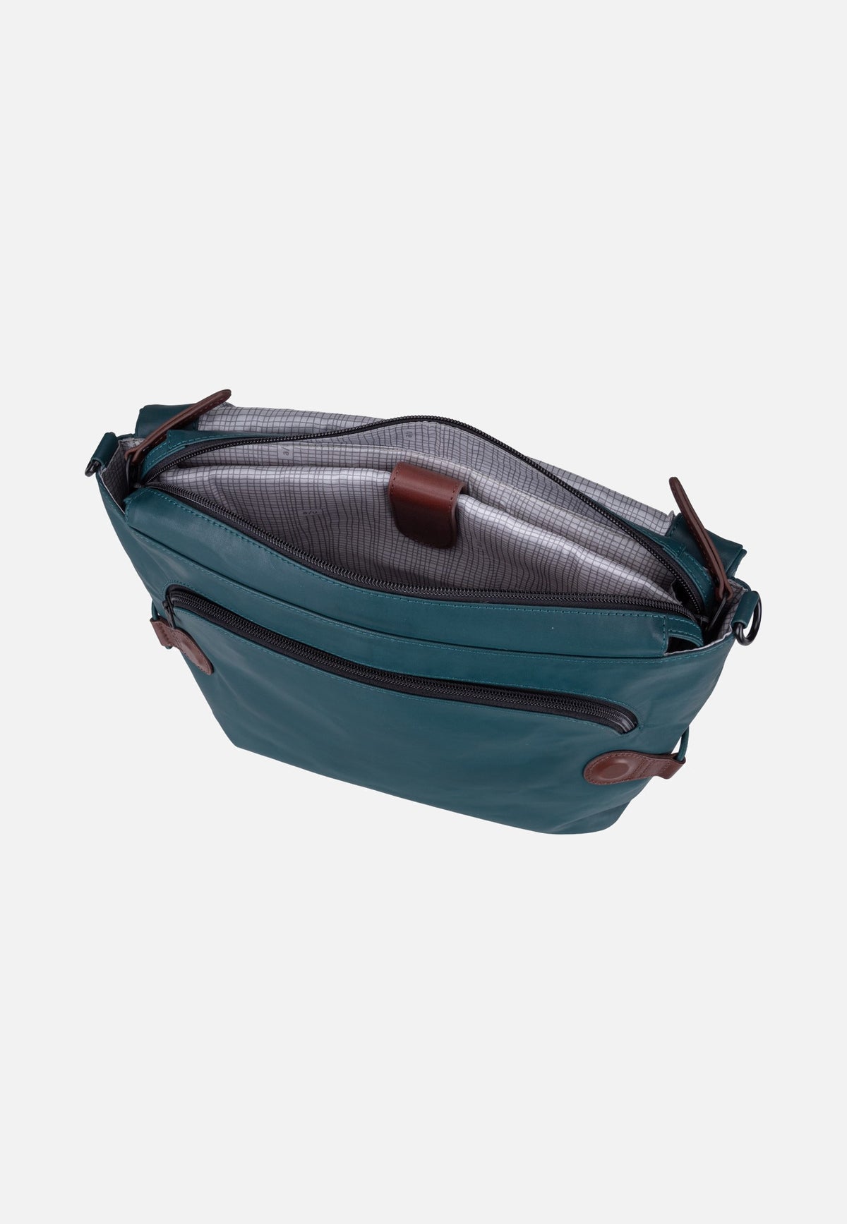 aunts & uncles Matsumoto Transformative Teal Messenger Bag