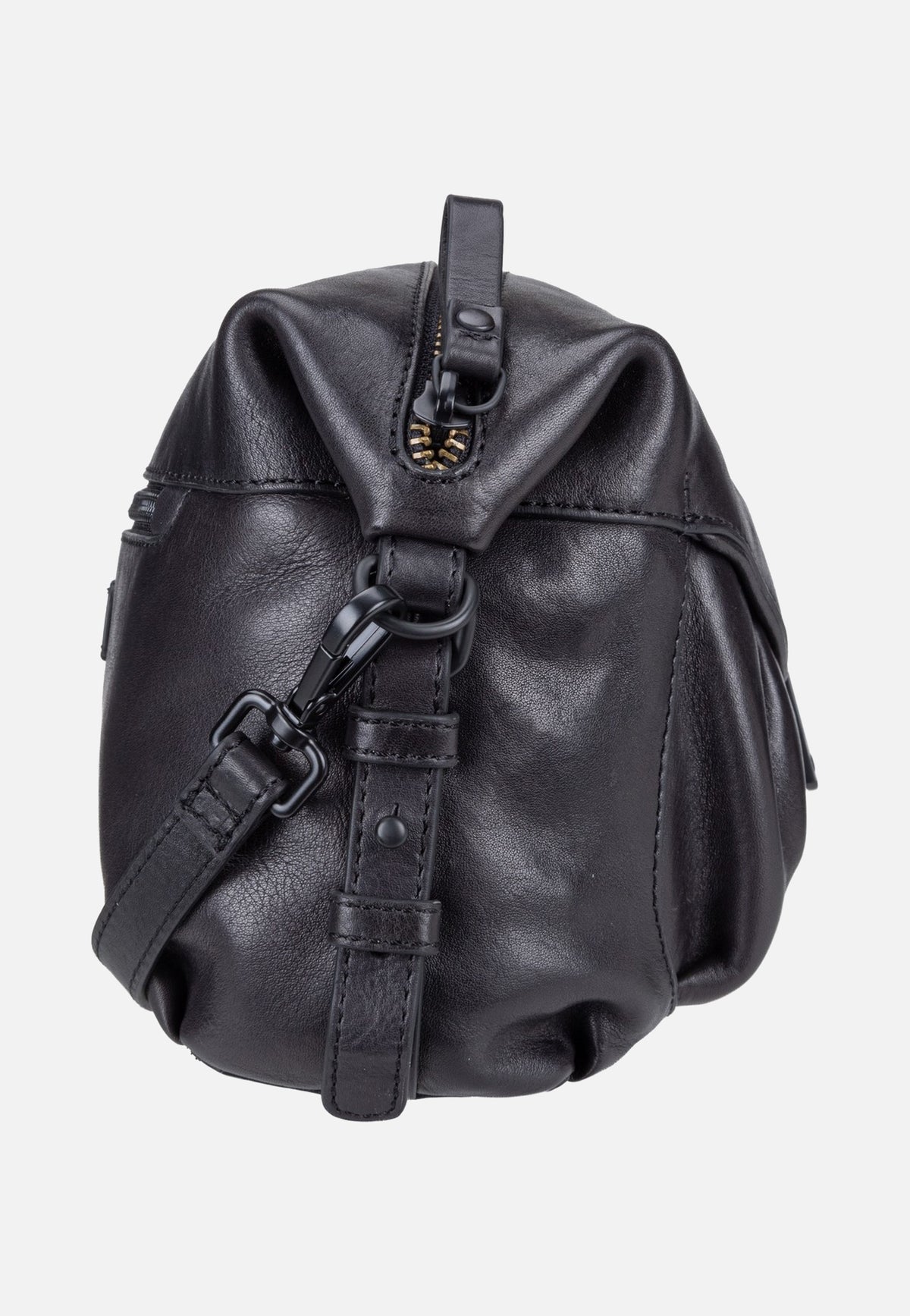 aunts & uncles Mrs. Cannoli Black Smoke Crossbody Bag