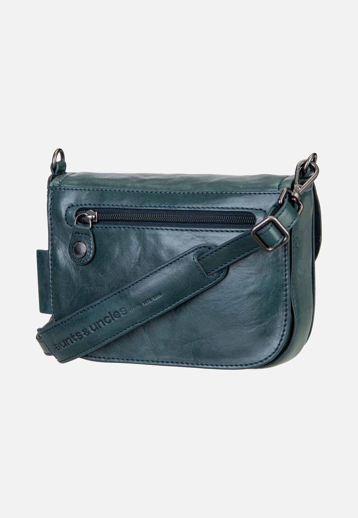aunts & uncles Mrs. Waffle Green Jewel Saddle Bag
