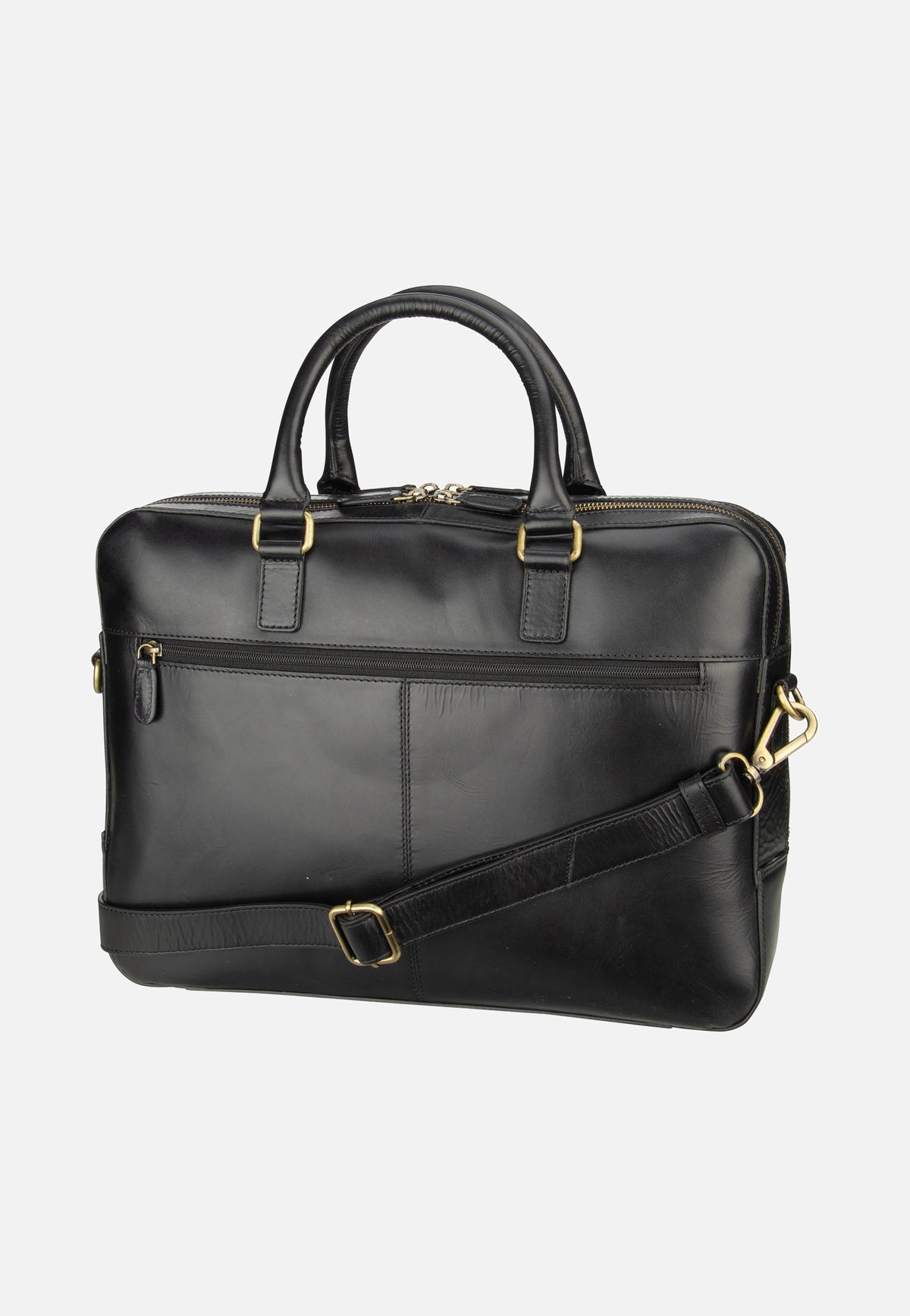 Bugatti Remo Large Schwarz Aktentasche