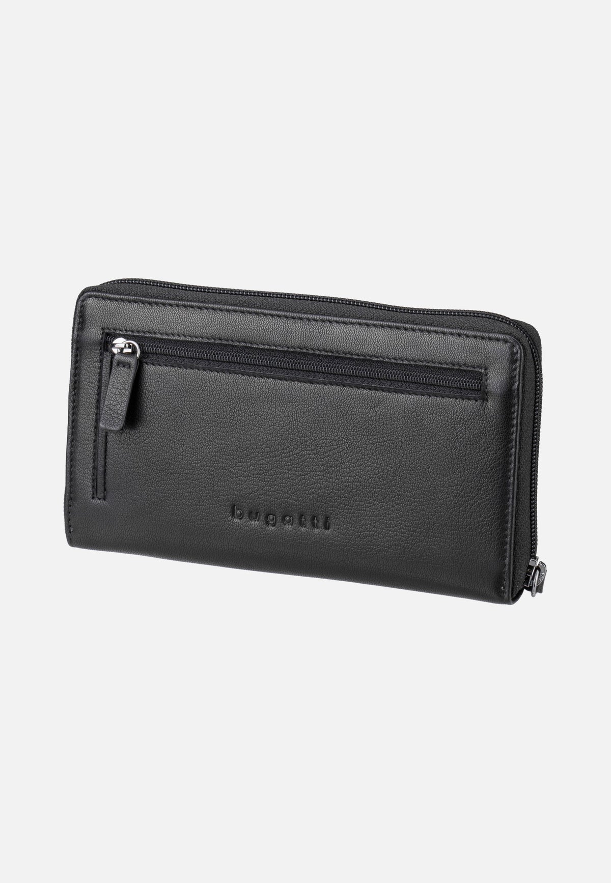 Bugatti Black Magic Zip-Ladies Longwallet Black Portemonnaie