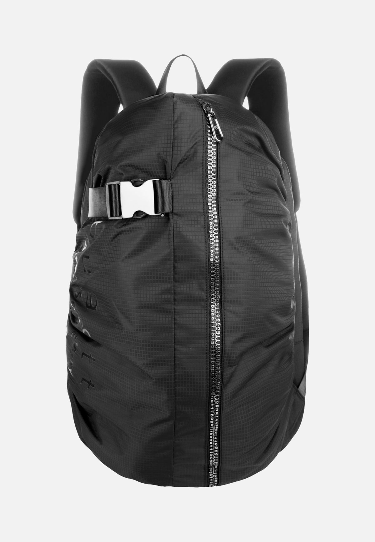 Bugatti Letter's Backpack Black Travel Rucksack
