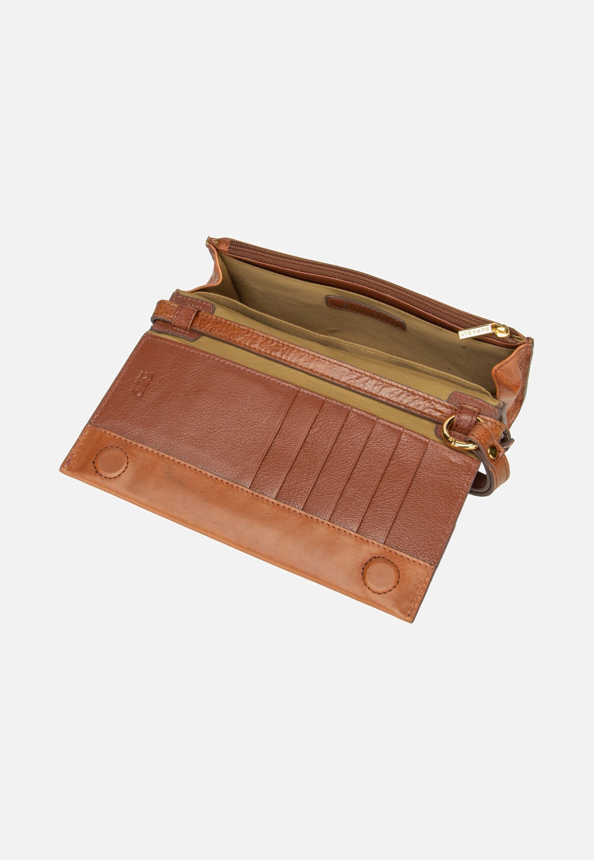 Burkely Fine Florence Phonebag 1001706 Chestnut Handytasche