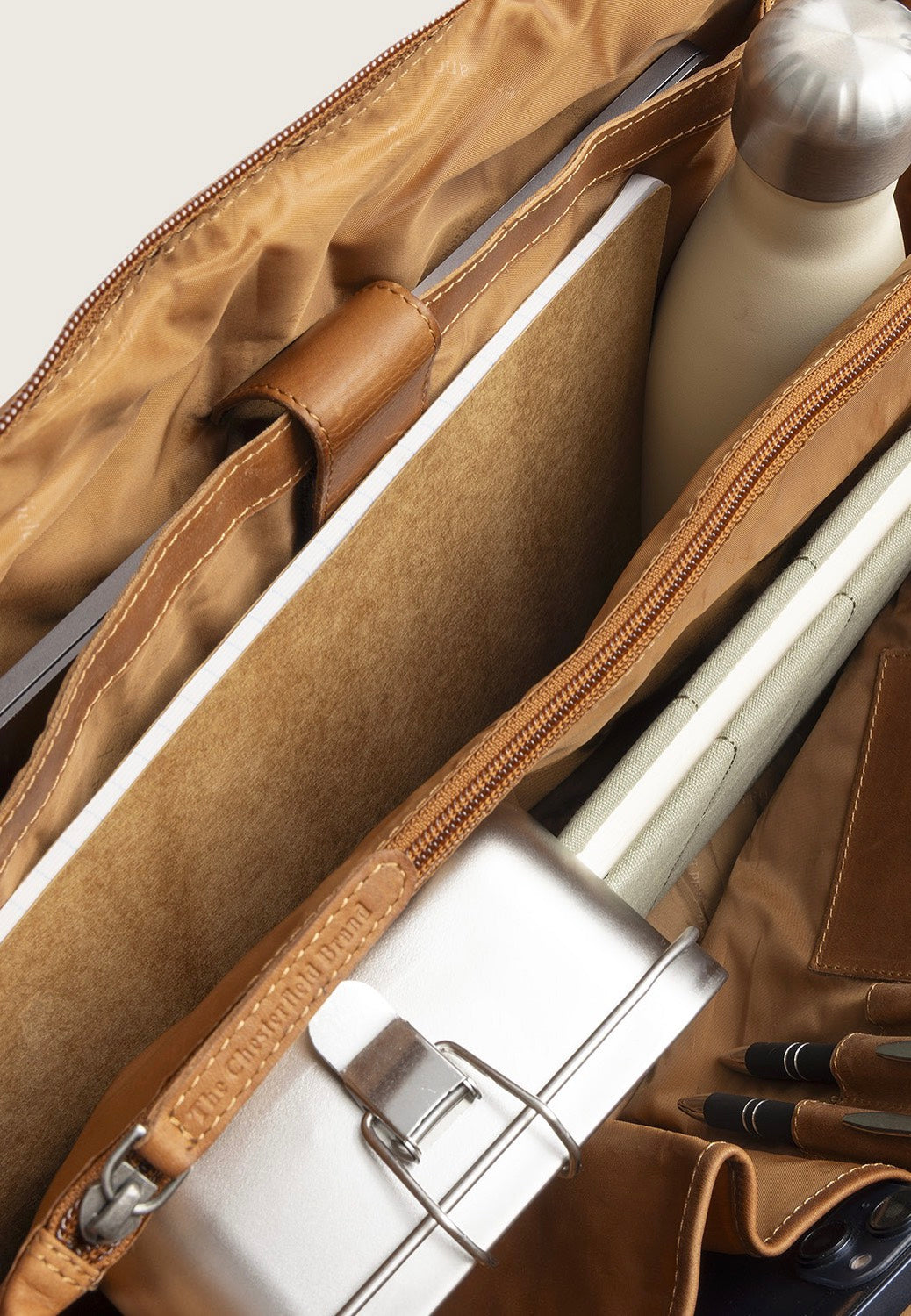 The Chesterfield Brand Isara 1110 Cognac Schultertasche