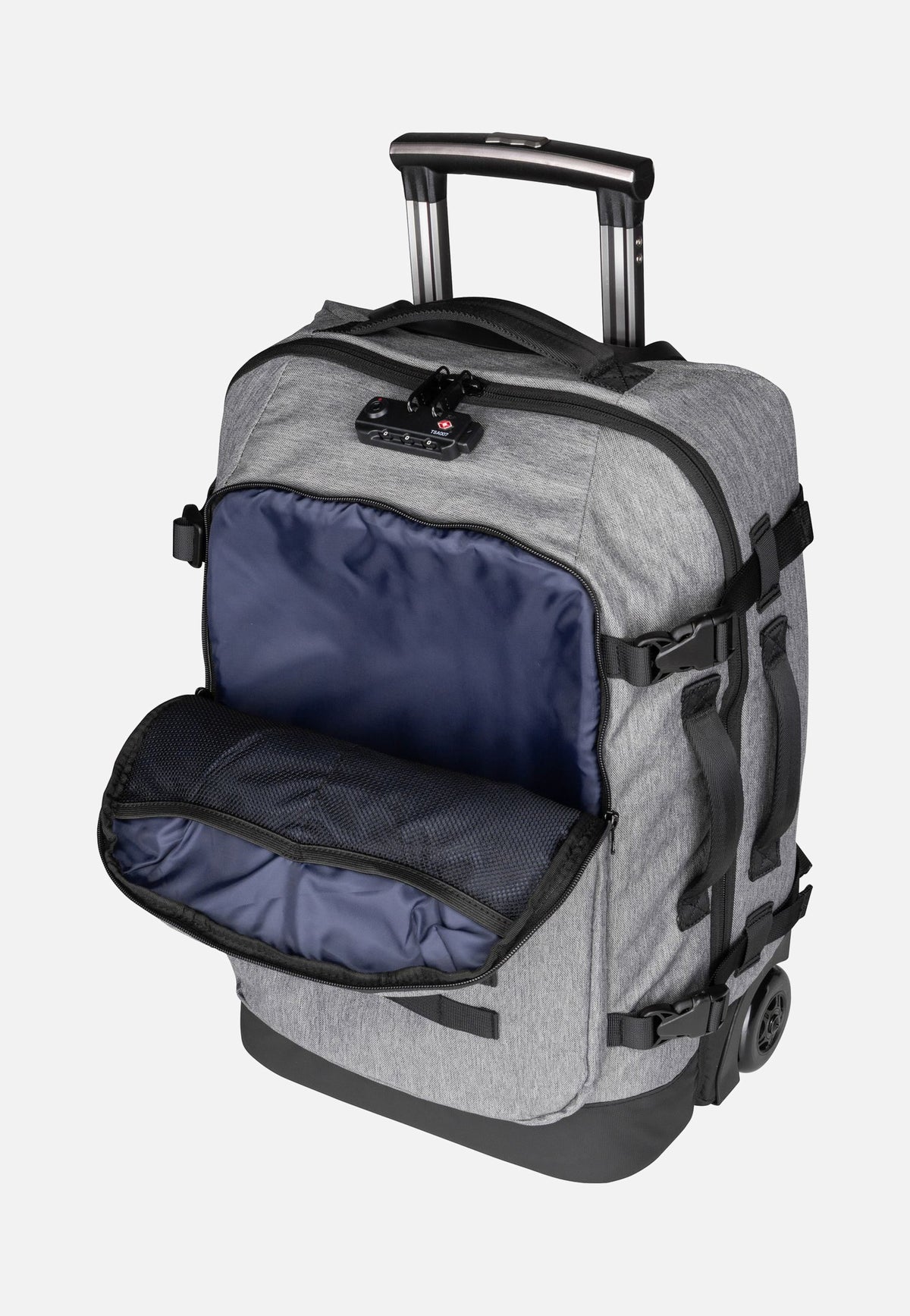 Cabaia Soft Suitcase Small Getaria Rucksack-Trolley