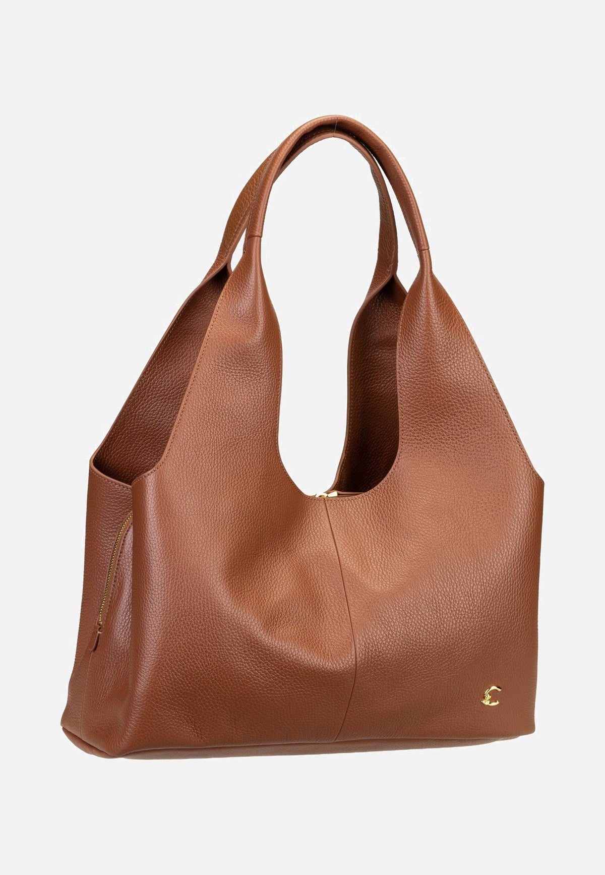 Coccinelle Nell 1101 Cognac Shopper
