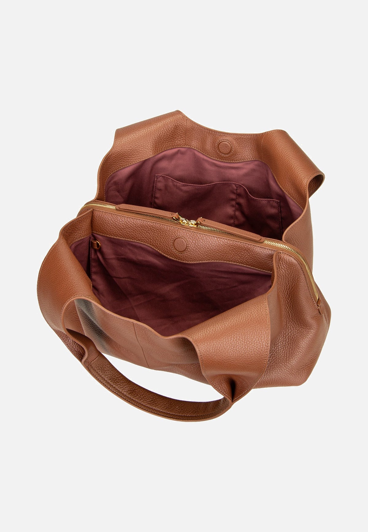 Coccinelle Nell 1101 Cognac Shopper