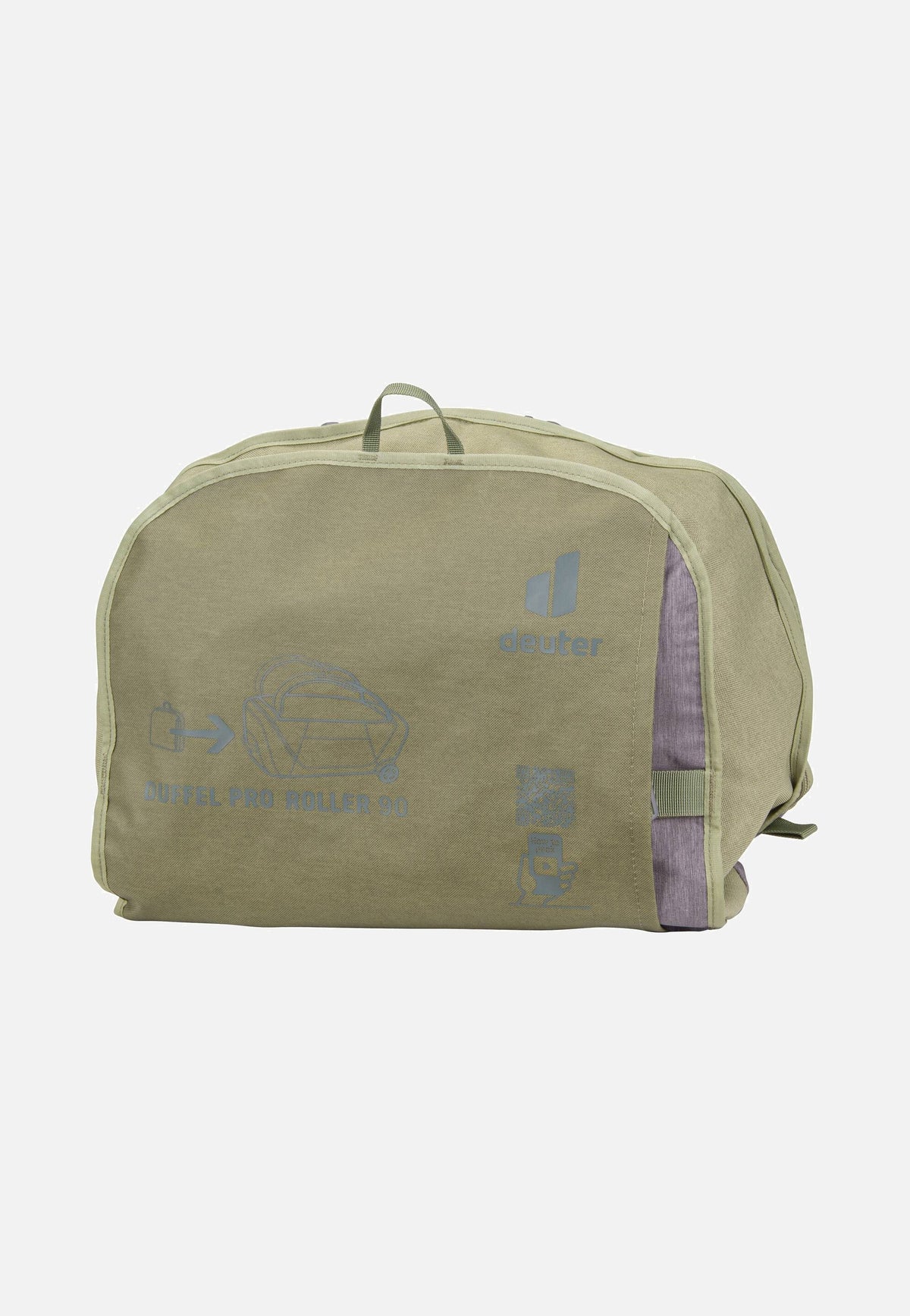 Deuter Duffel Pro Roller 90 Mineral/Grove Reisetasche mit Rollen