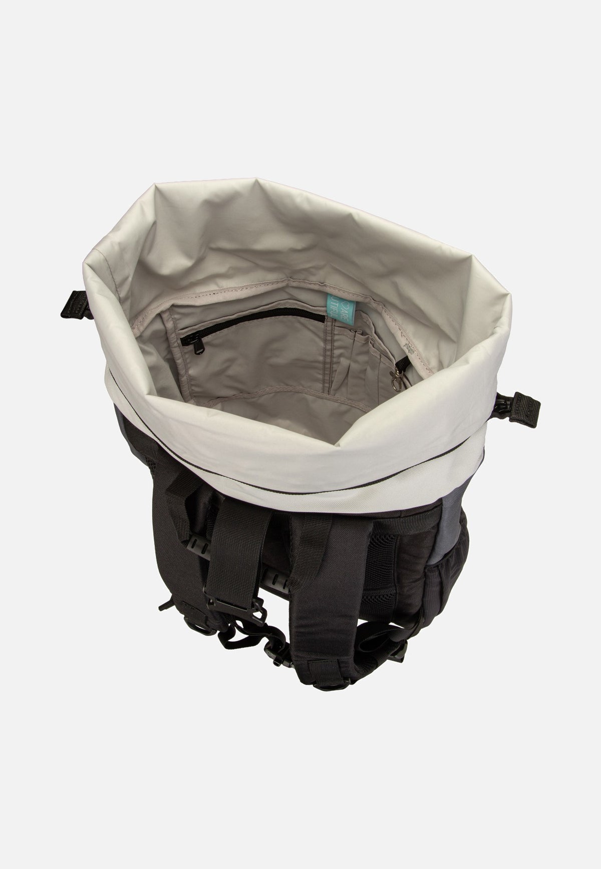 Ela Mo Rolltop Rose On Rocks Rolltop Rucksack