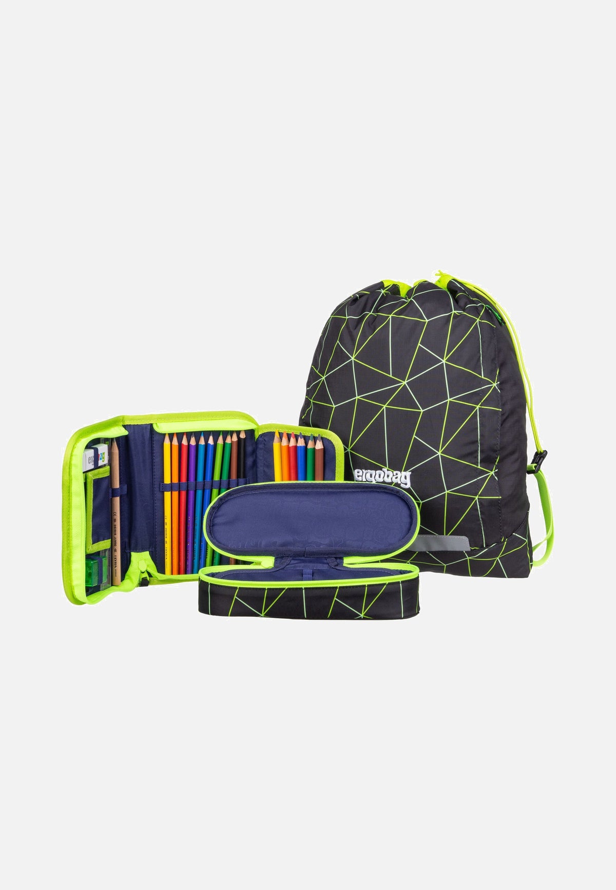 ergobag cubo Set LUMI CyBär Race Schulranzen