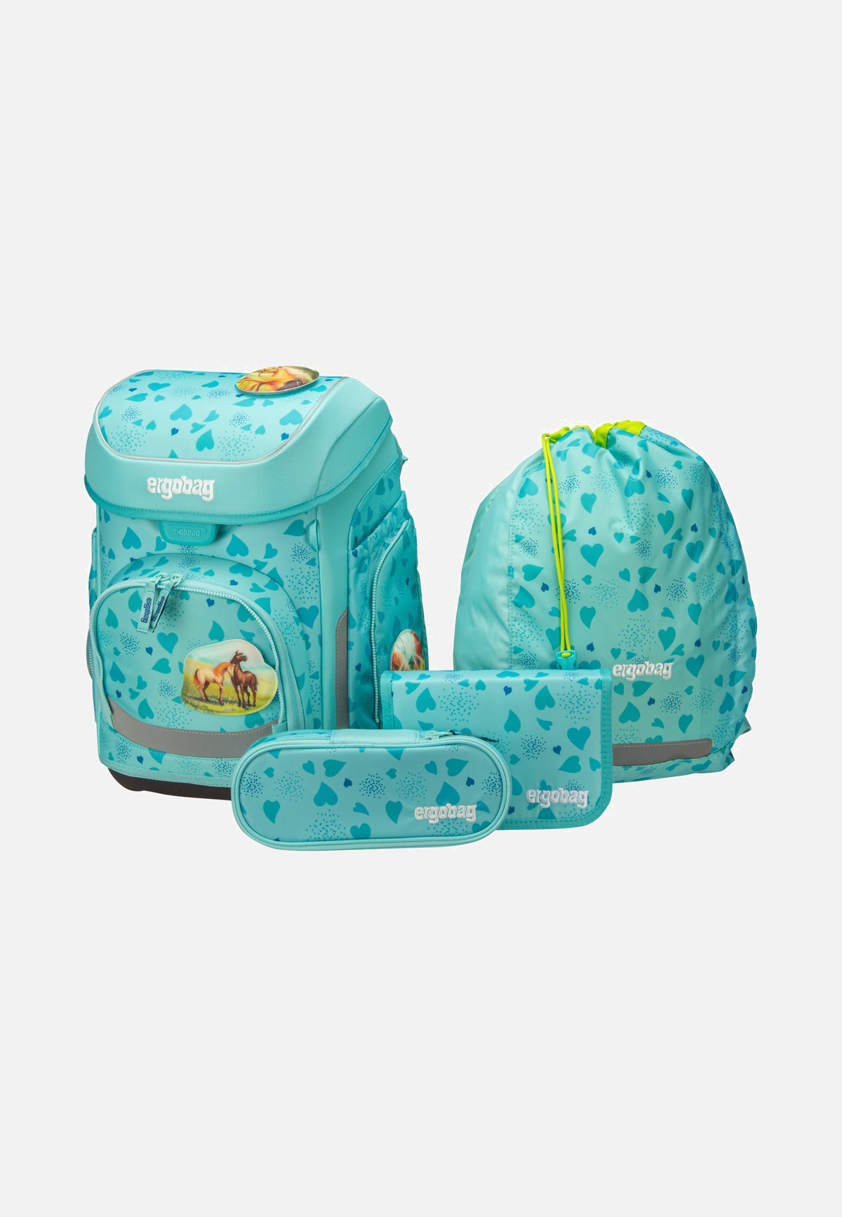 ergobag cubo Set ReitBärtraum Schulranzen