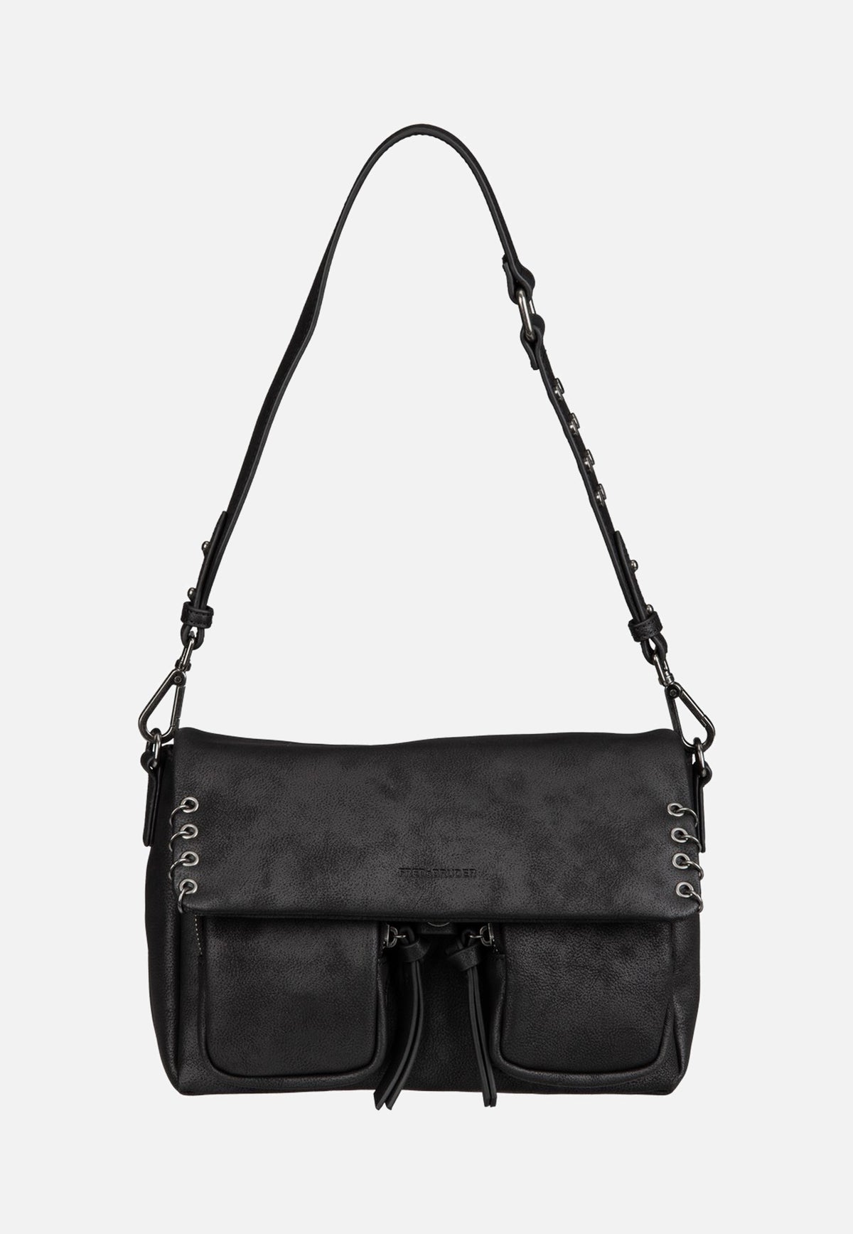 Fredsbruder Rebel At Heart Big Black Schultertasche
