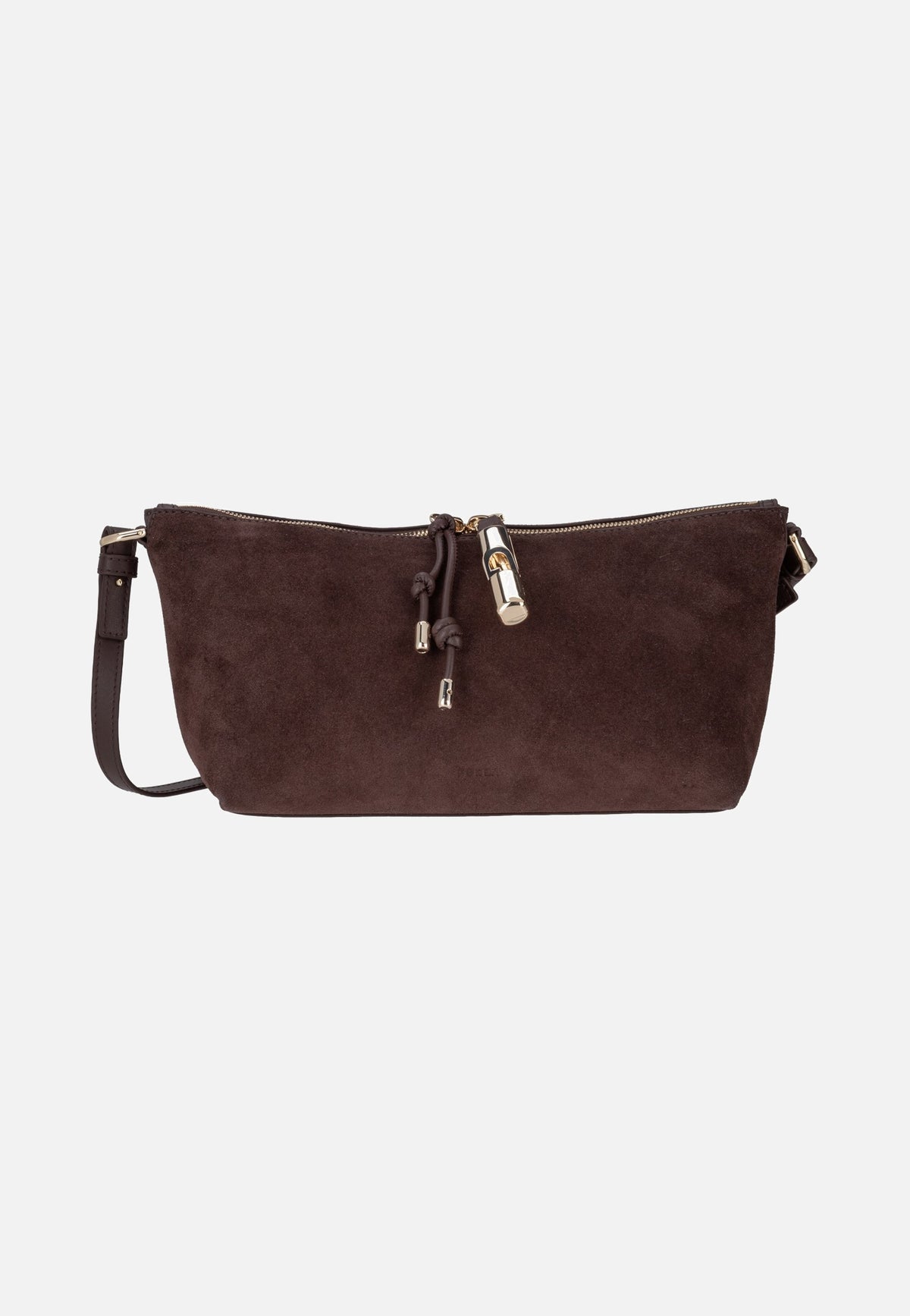 Furla Debby Mini Shoulder Bag Toni Espresso Crossbody Bag