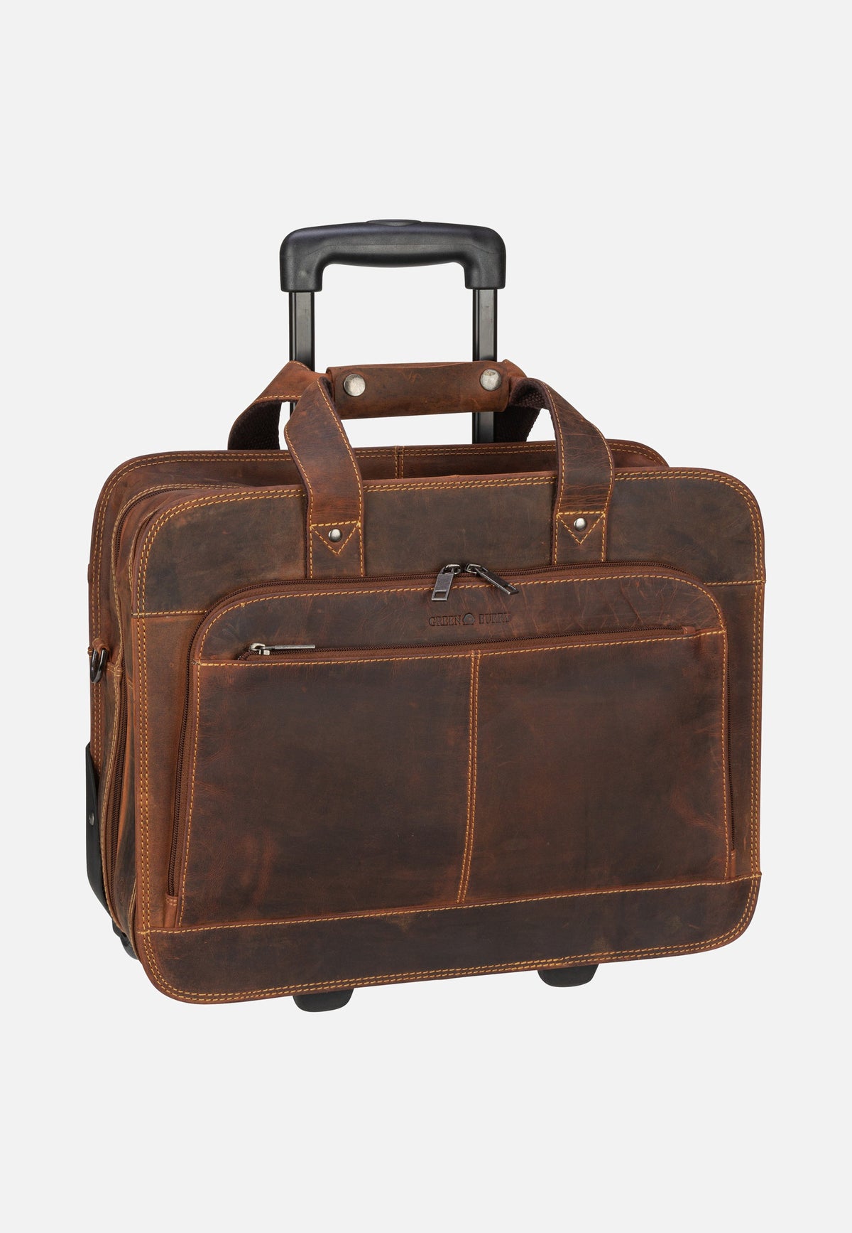 Greenburry Vintage 1549 Sattelbraun Pilotenkoffer