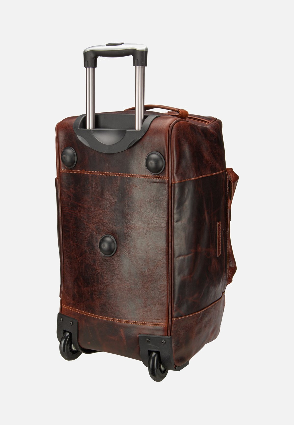 Greenburry Rugged Trolley Traveller Teak Brown Reisetasche mit Rollen