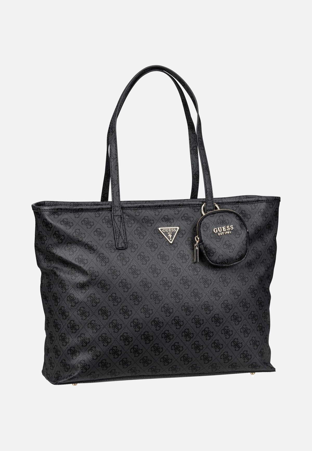 Guess Power Play II Large Tech TO 24240 Logo Coal Shopper