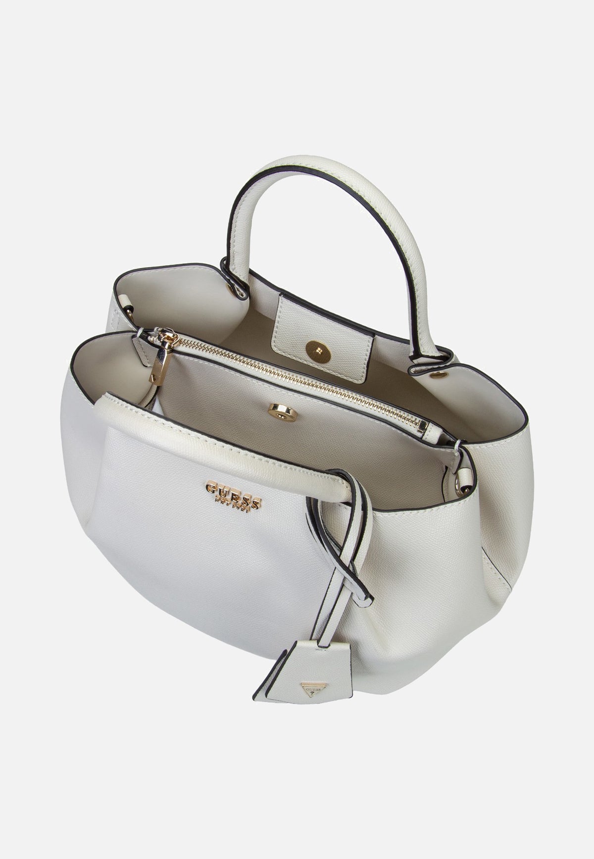 Guess Amorette Girlfriend 98060 Off White Handle Bag