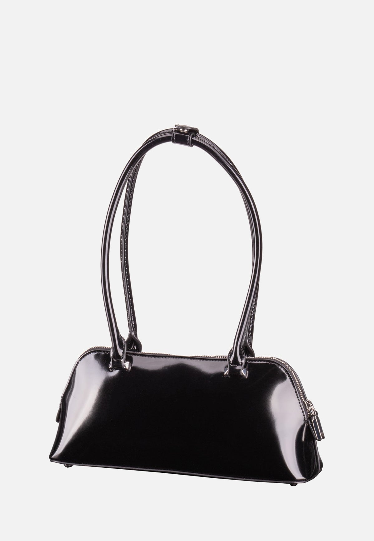 Guess Arnela Shoulder Satchel Black Abendtasche