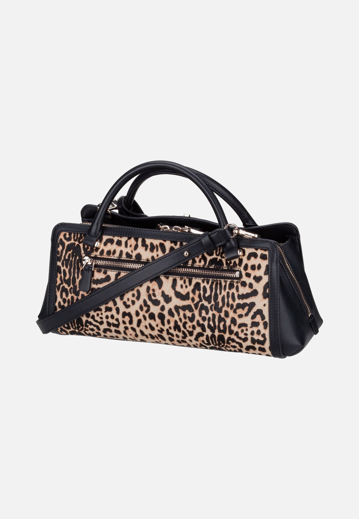 Guess Audrey Small Girlfriend 34060 Leopard Henkeltasche