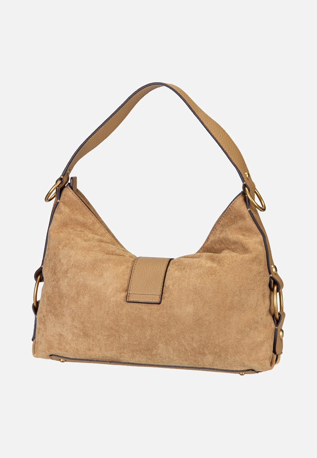Guess Camden Shoulder Suede 8180 Tan Schultertasche