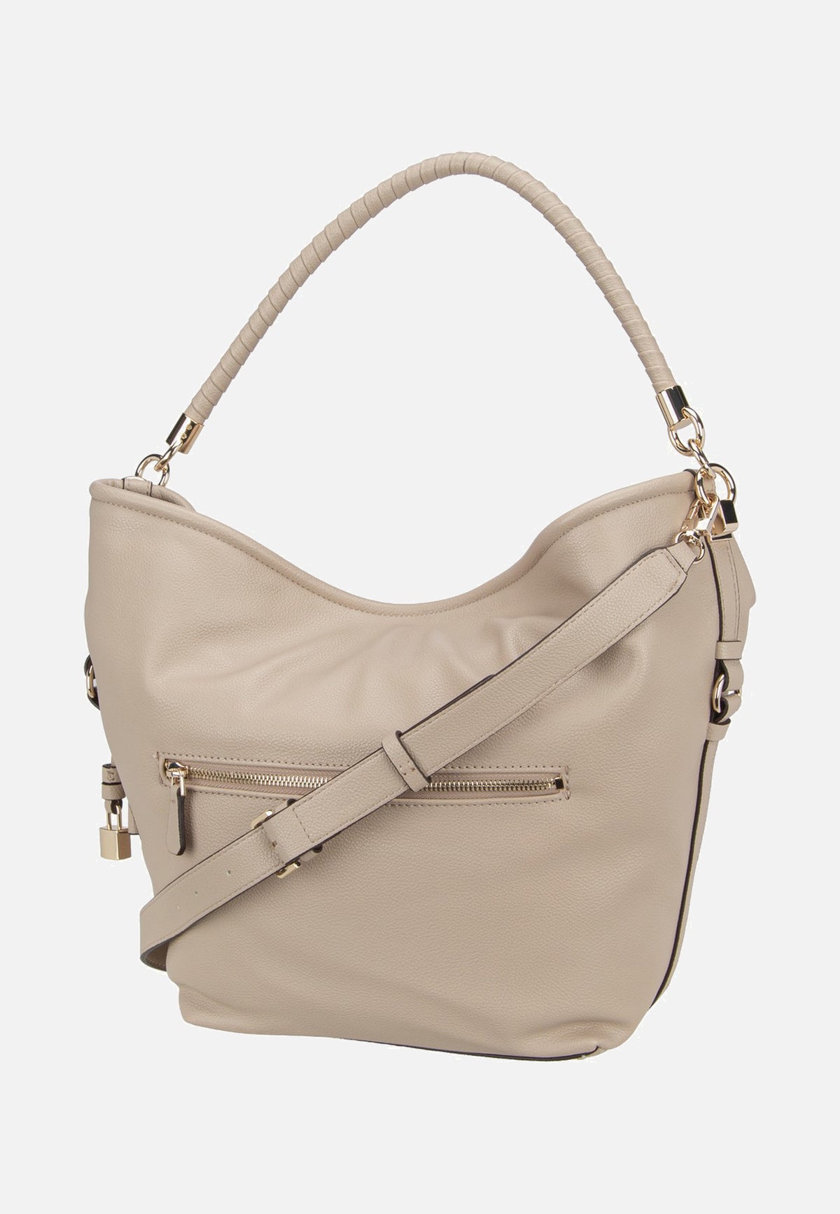 Guess Danya Hobo 18020 Taupe Hobo Bag