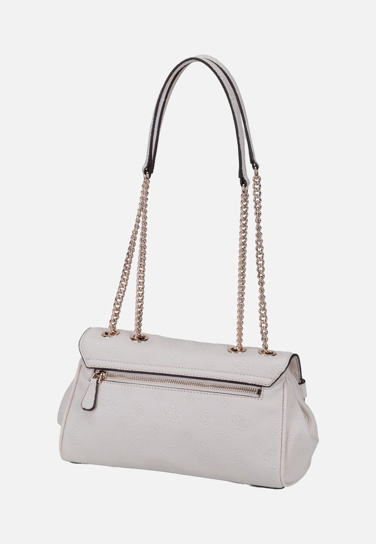 Guess Ella Logo Convertible Flap 46210 Stone Logo Abendtasche