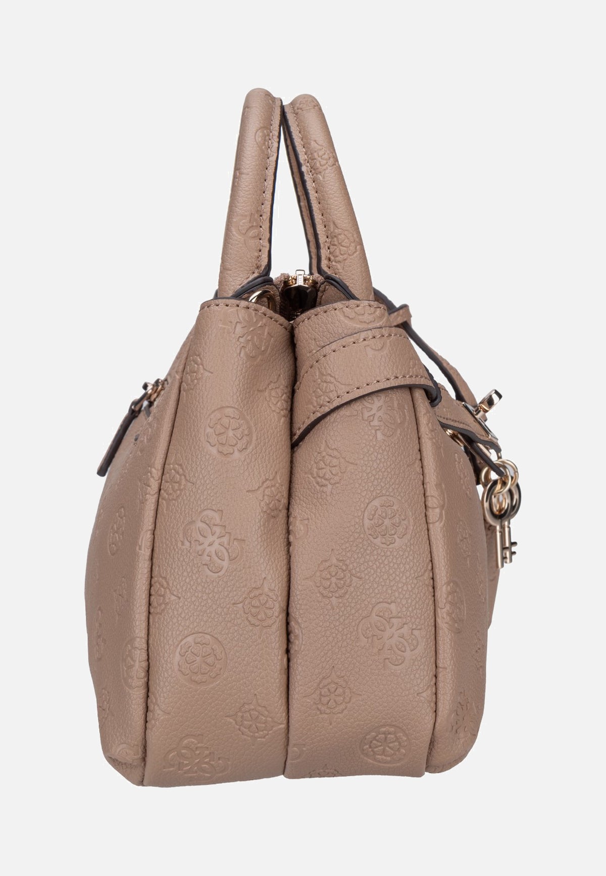 Guess Ella Logo Girlfriend 46050 Beige Logo Henkeltasche