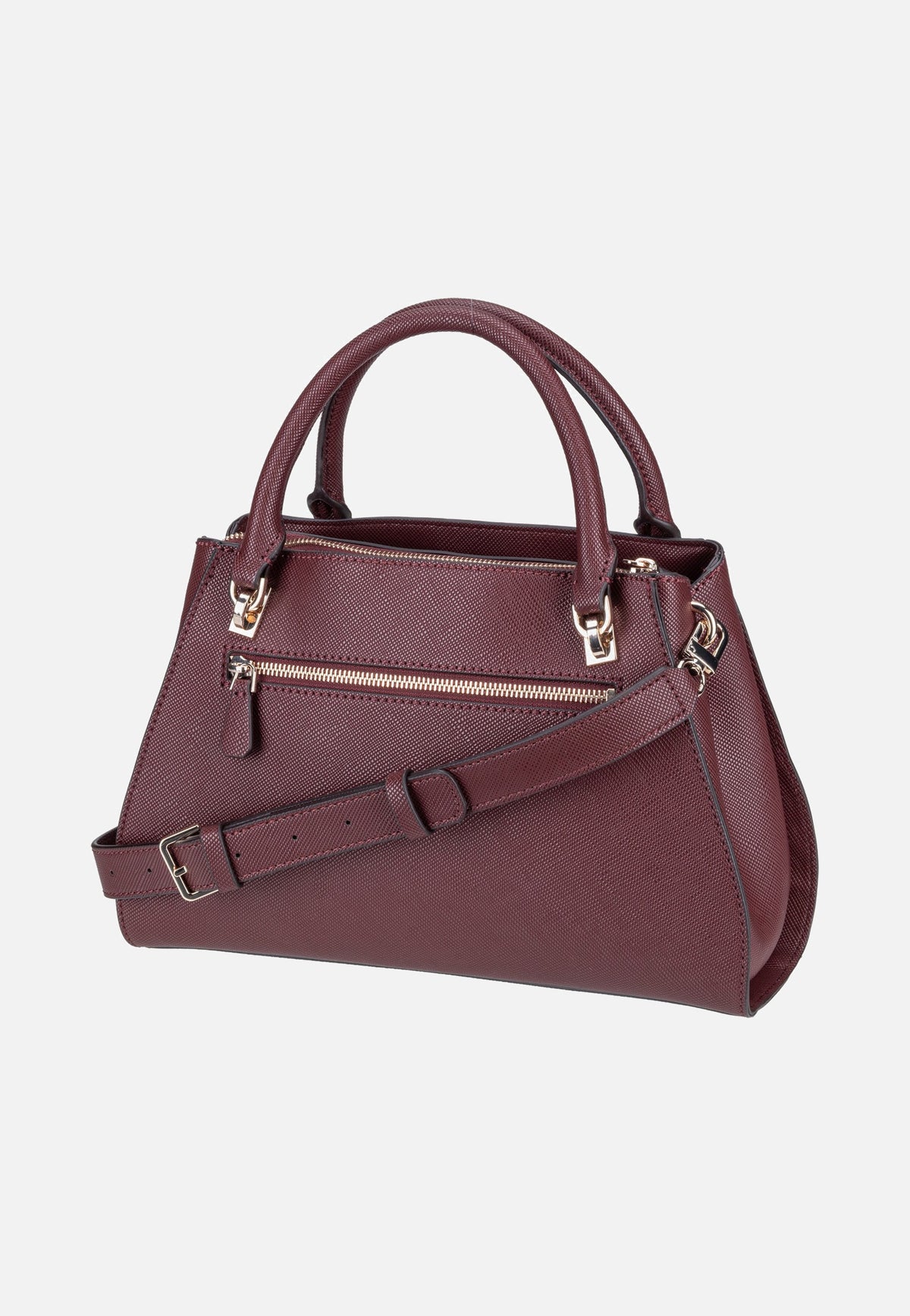 Guess Noelle II Luxury Saffiano 72070 Burgundy Henkeltasche