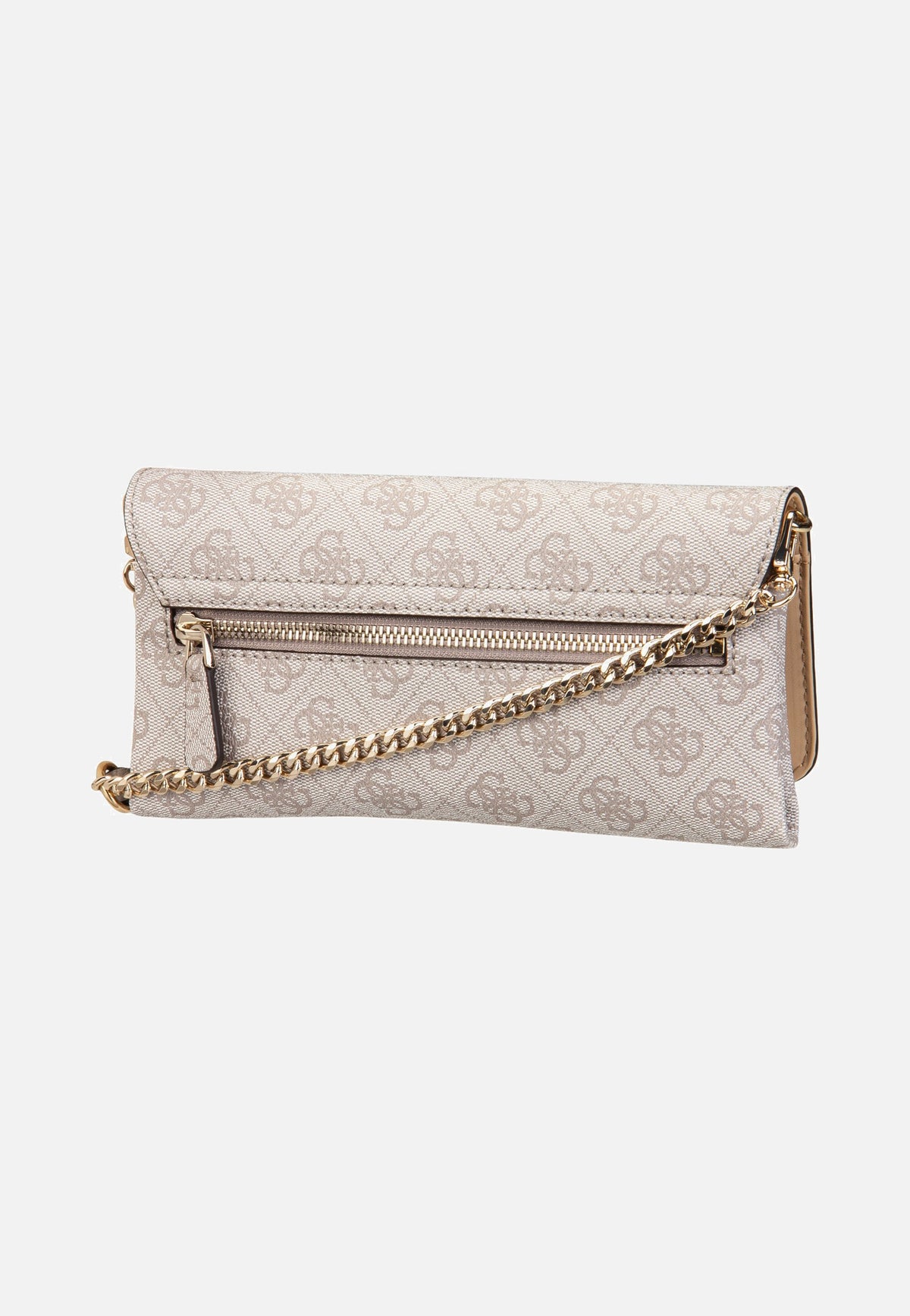 Guess Noelle II Xbody Flap Organizer Dark Oak Clutch