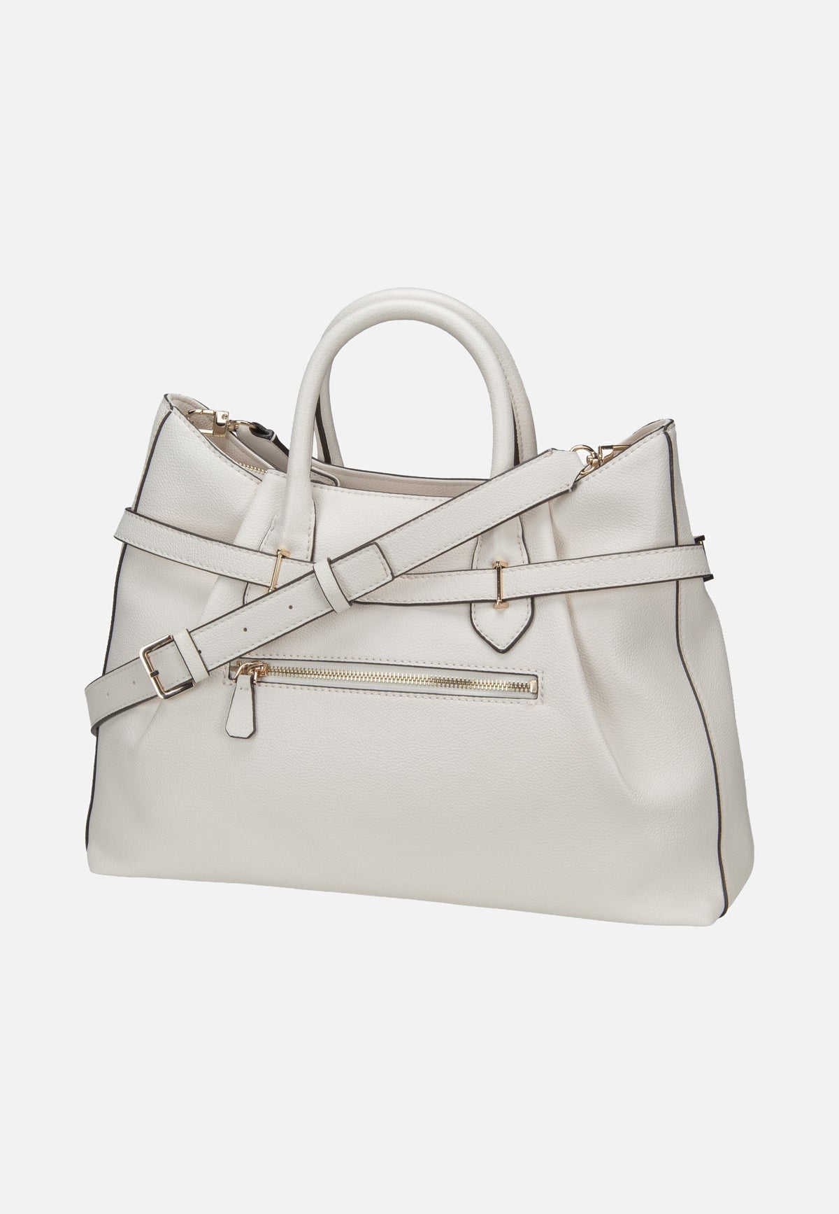 Guess Yesba Girlfriend Off White Satchel