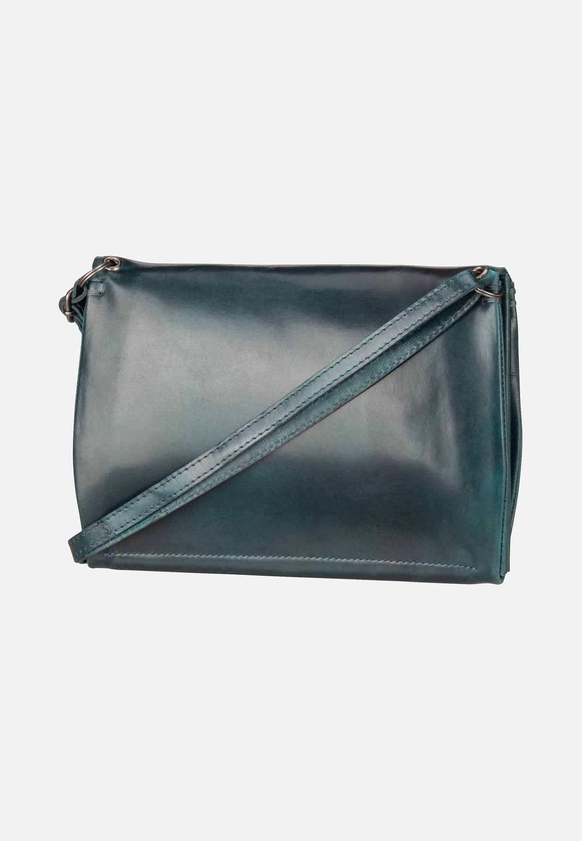 Harold's Fold Handbag Clutch L FO3 Petrol Crossbody Bag