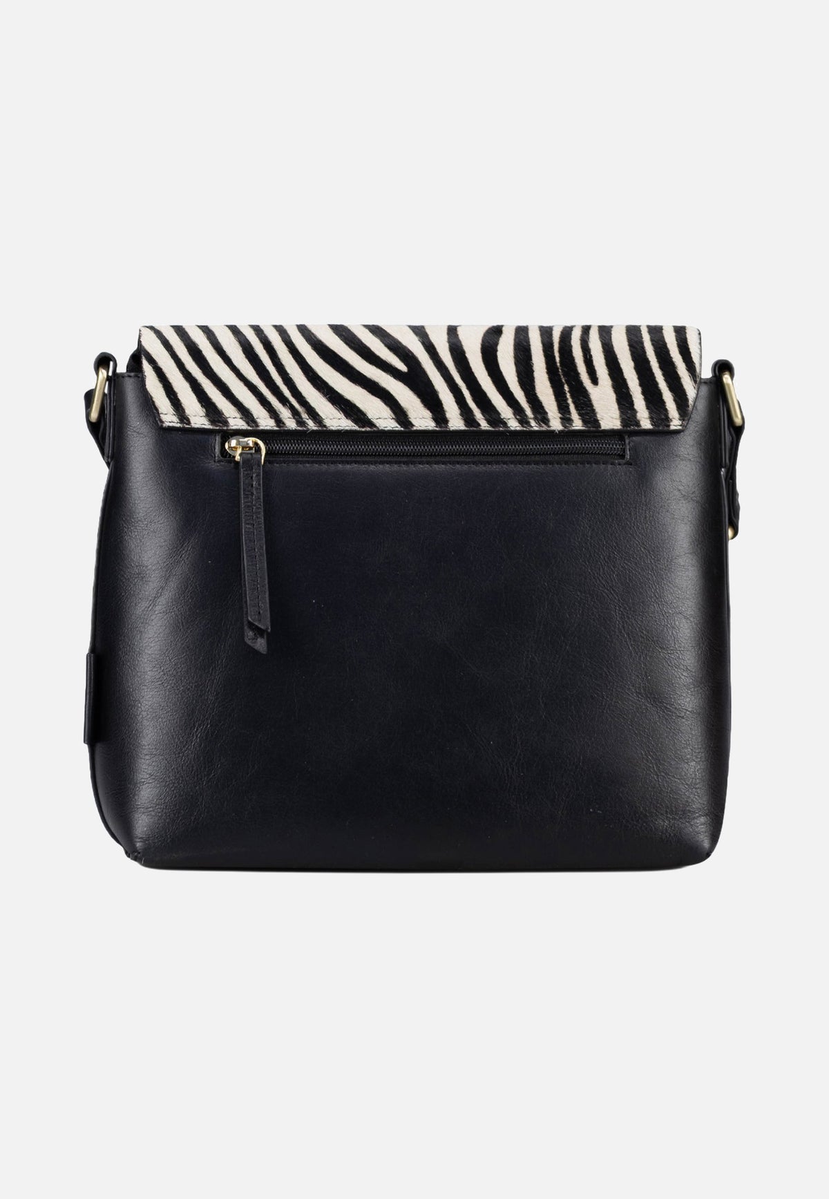Jost Furry Zebra Shoulder Bag M 3115 Zebra Crossbody Bag
