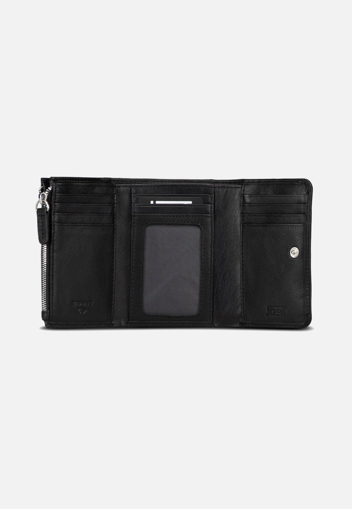 Jost Odense 6336 Small Black Portemonnaie