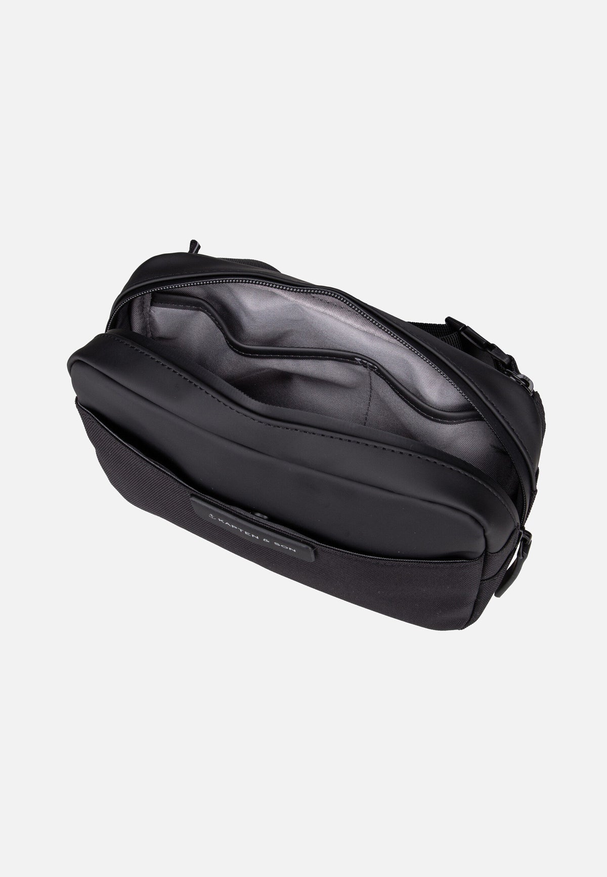 Kapten & Son Bergen Pro Crossbody All Black Crossbody Bag