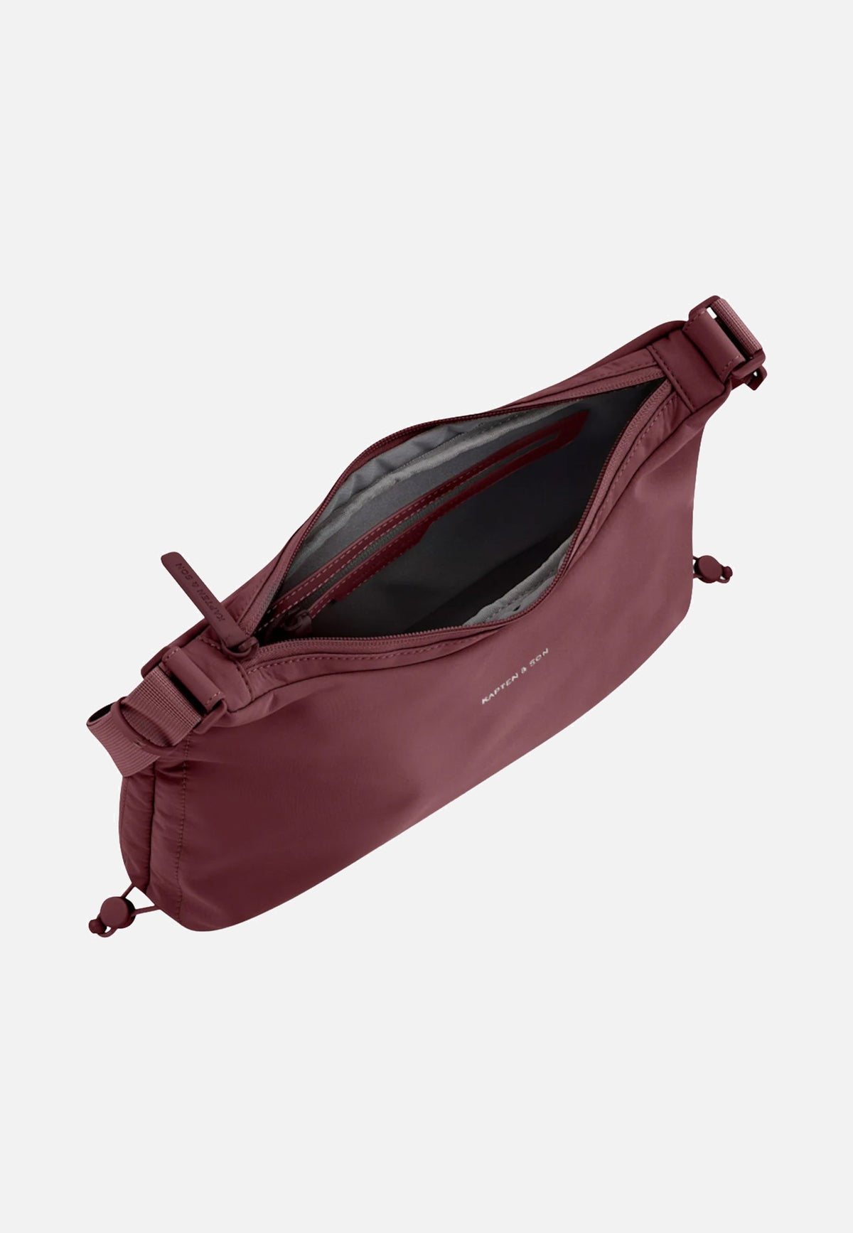 Kapten & Son Skara Small Burgundy Crossbody Bag