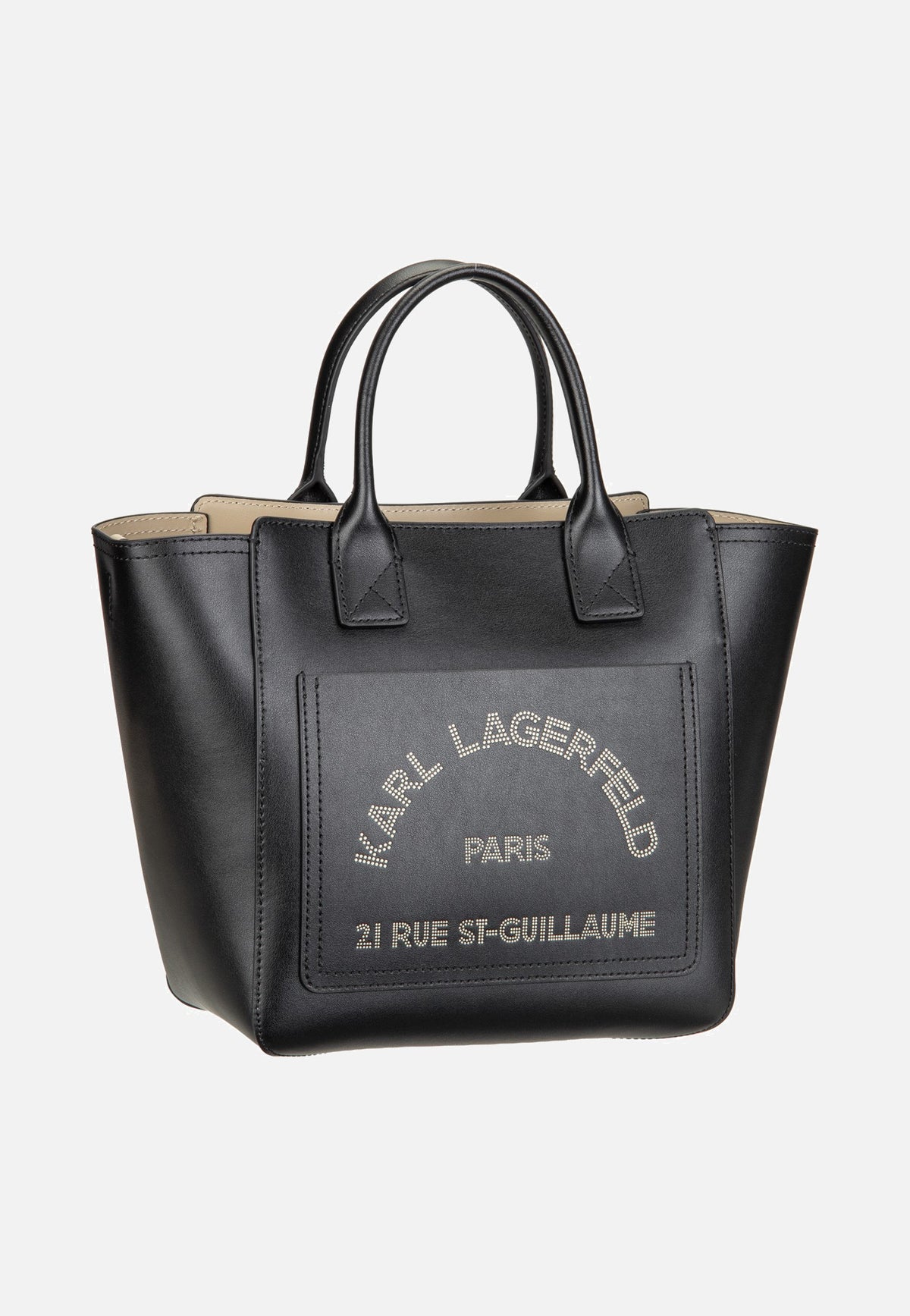 Karl Lagerfeld K/Daily SM Tote Black-Nickel Tote Bag