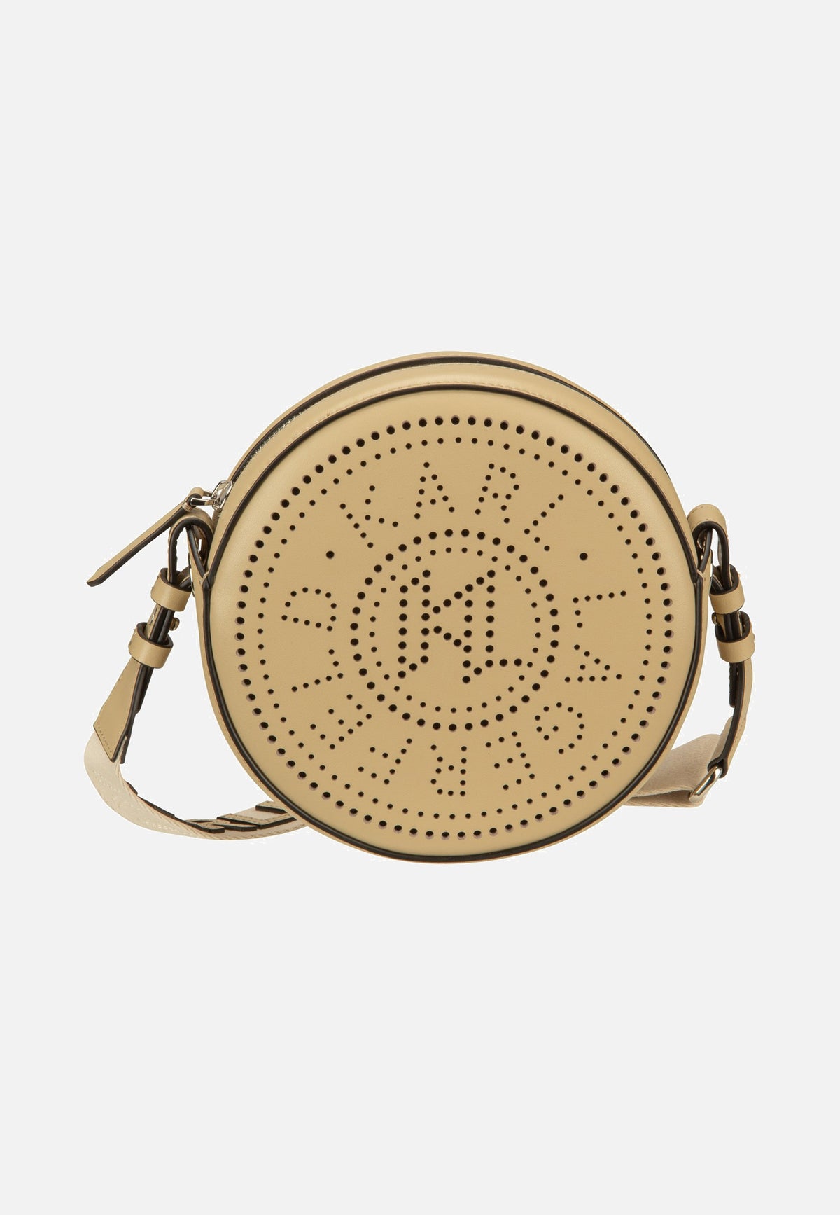 Karl Lagerfeld K/Circle Round CB Perforated Safari Umhängetasche