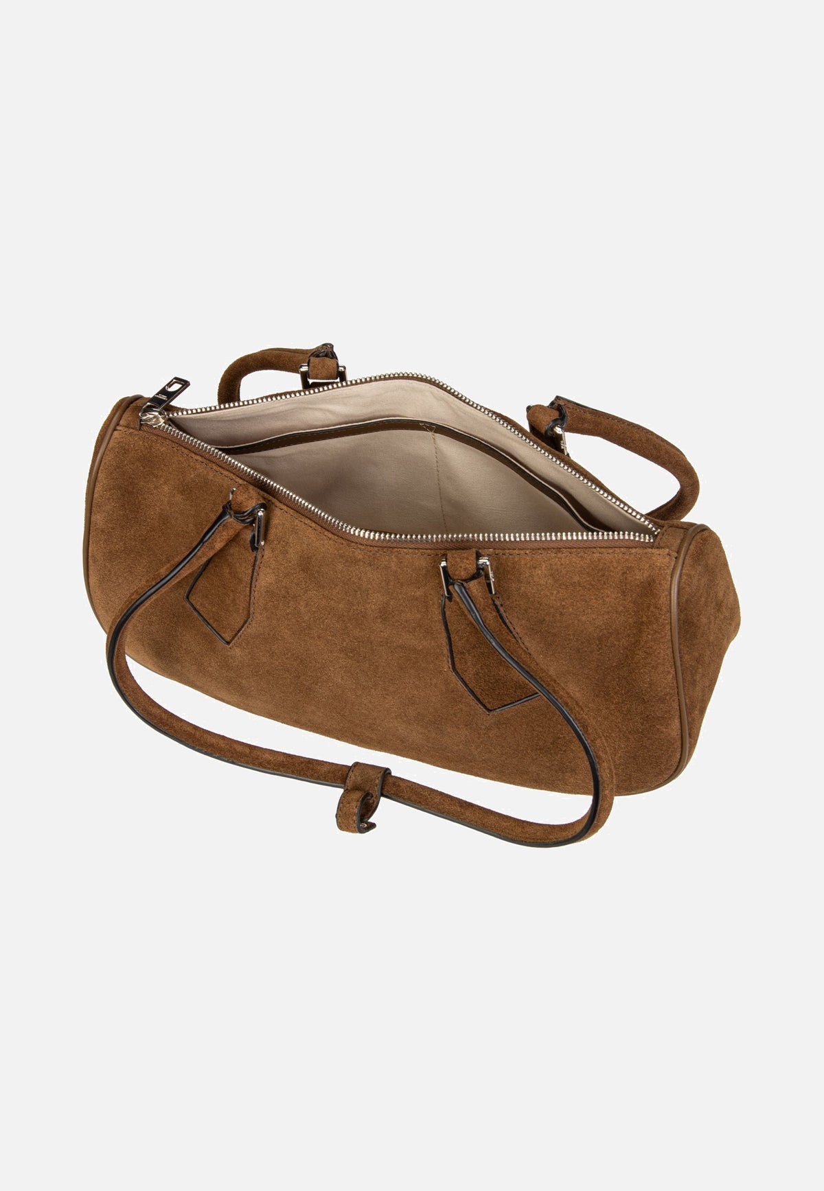 Liebeskind Berlin Cecile Satchel M Suede Safari Bucket Bag