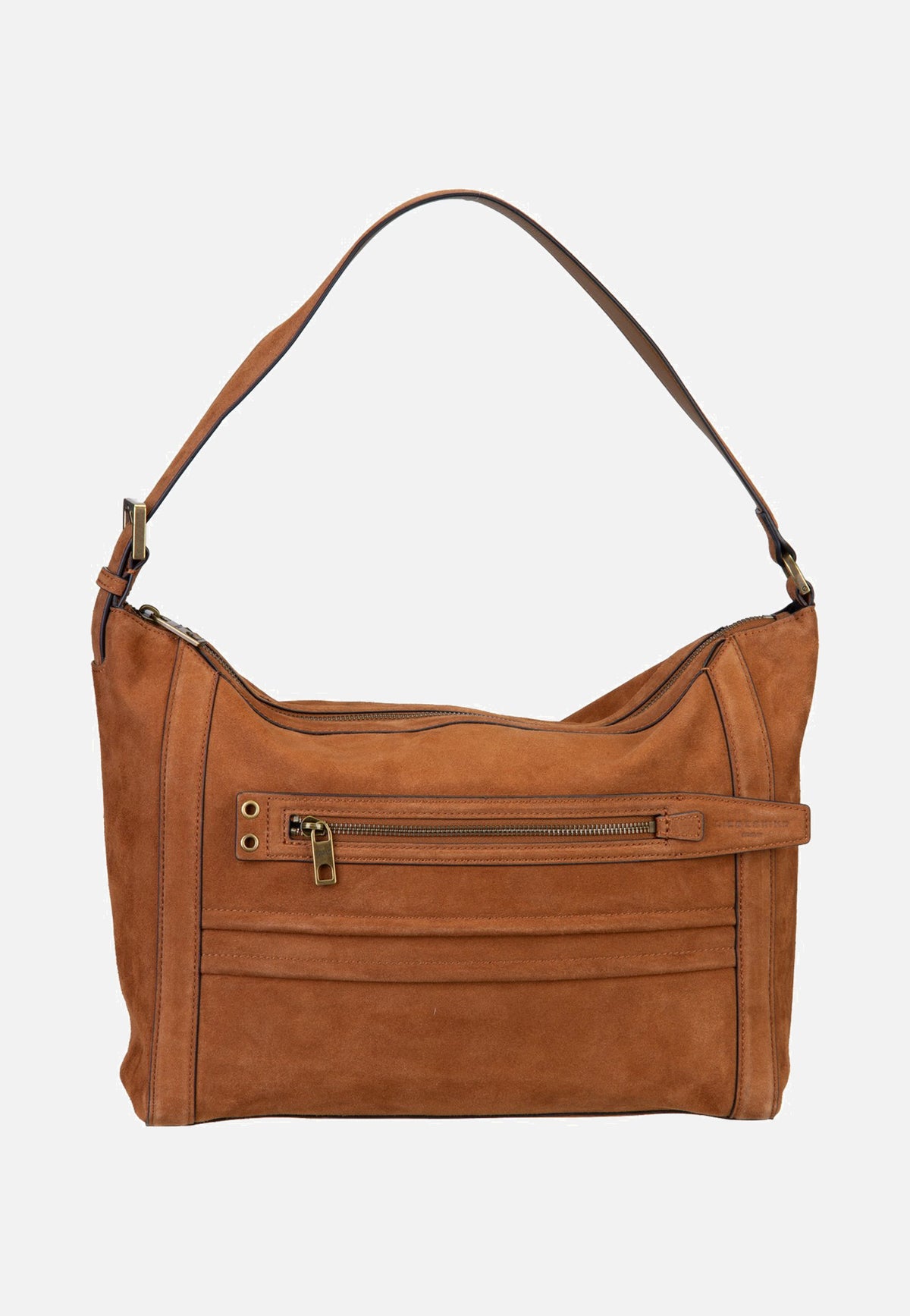 Liebeskind Berlin Delia Hobo M Suede Brown Hobo Bag