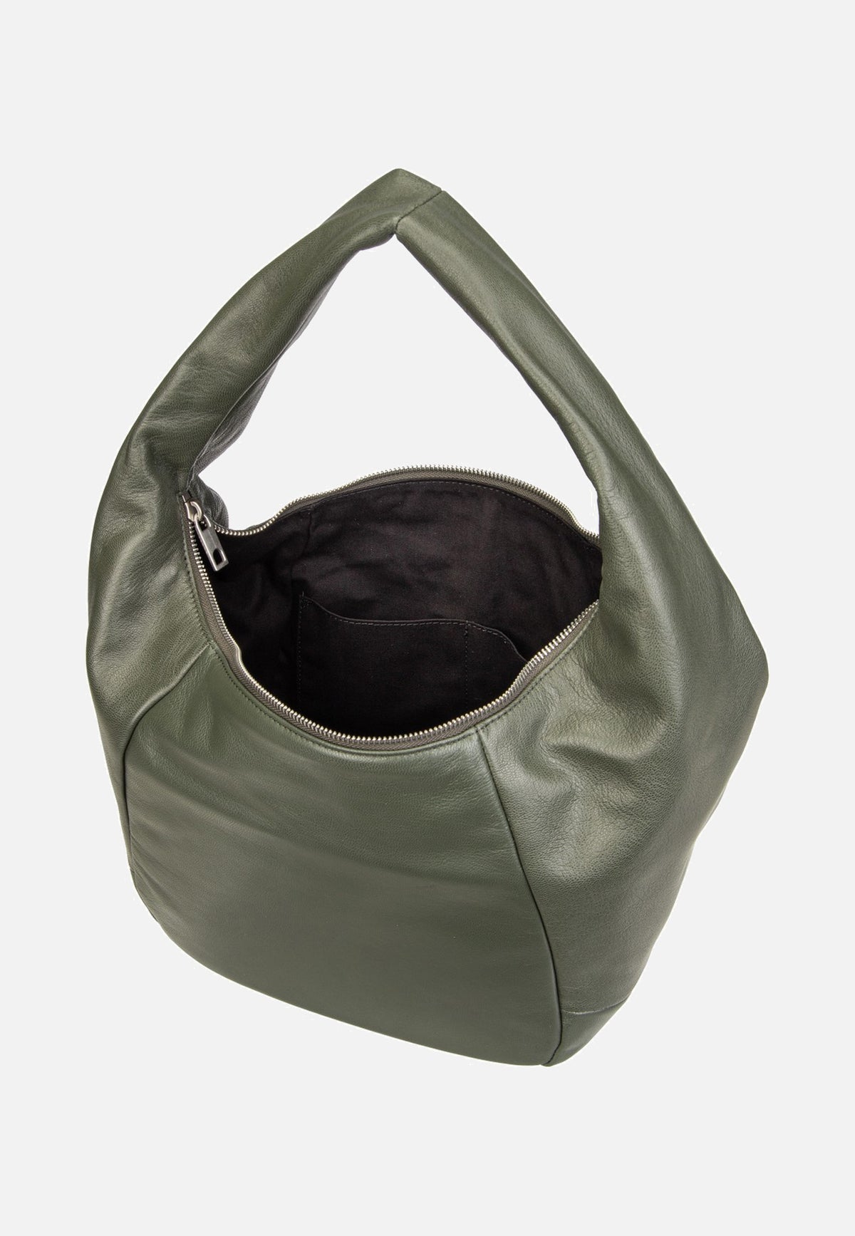 Liebeskind Berlin Farrah M Vintage Goat Cypress Green Hobo Bag