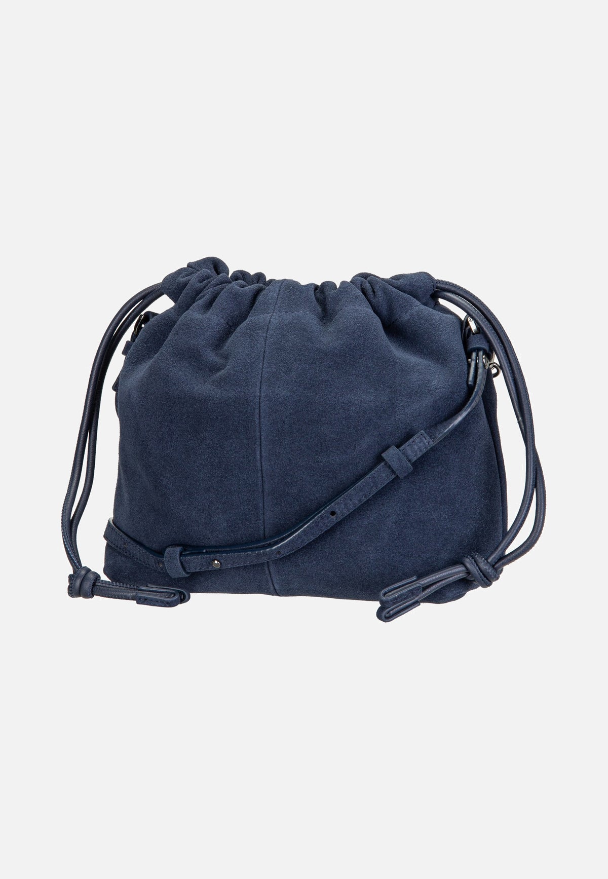 Liebeskind Berlin Lya II Hobo S Hydro Suede Peacoat Bucket Bag