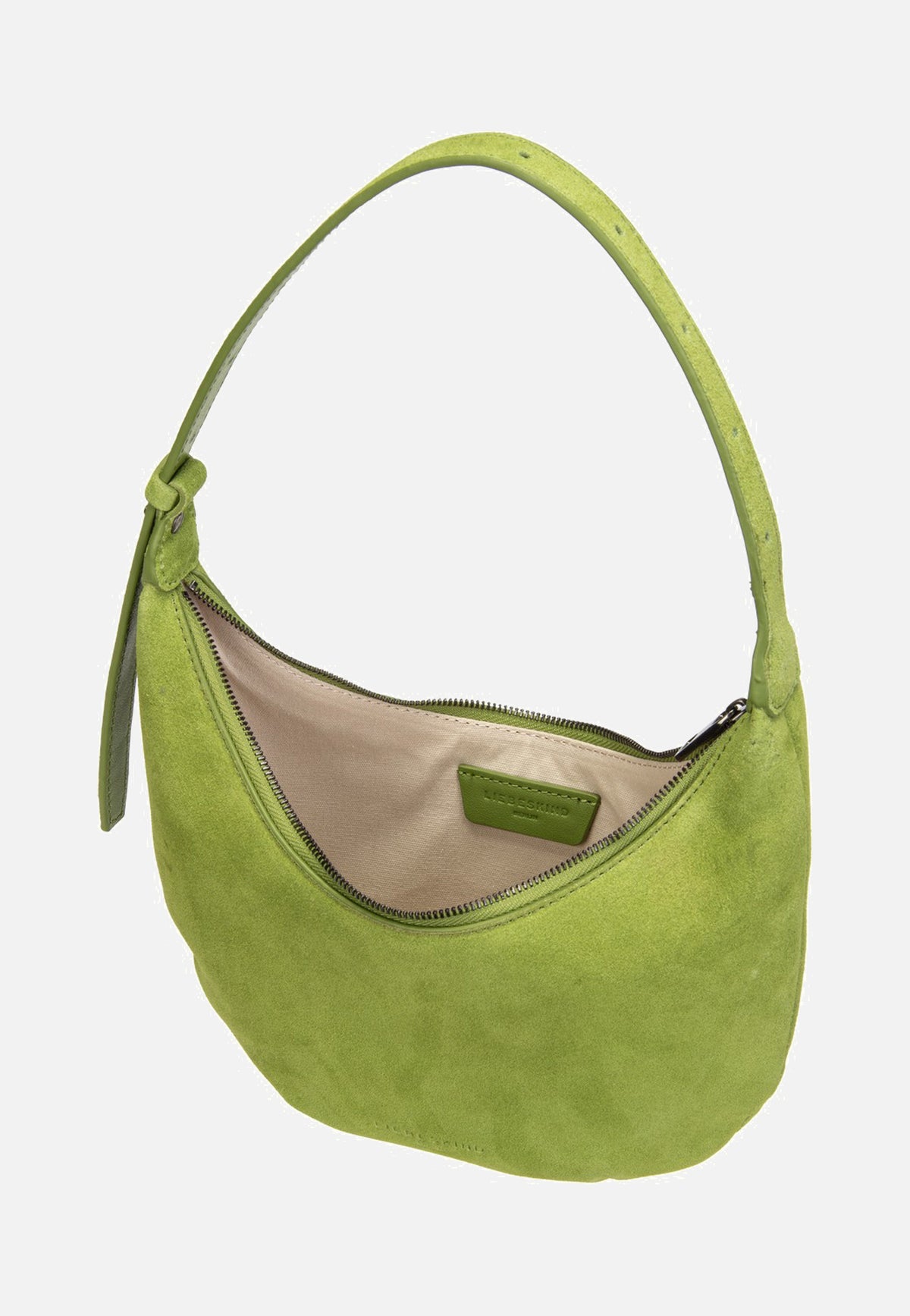 Liebeskind Berlin Ryker Hobo XS Hydro Suede Fresh Green Hobo Bag