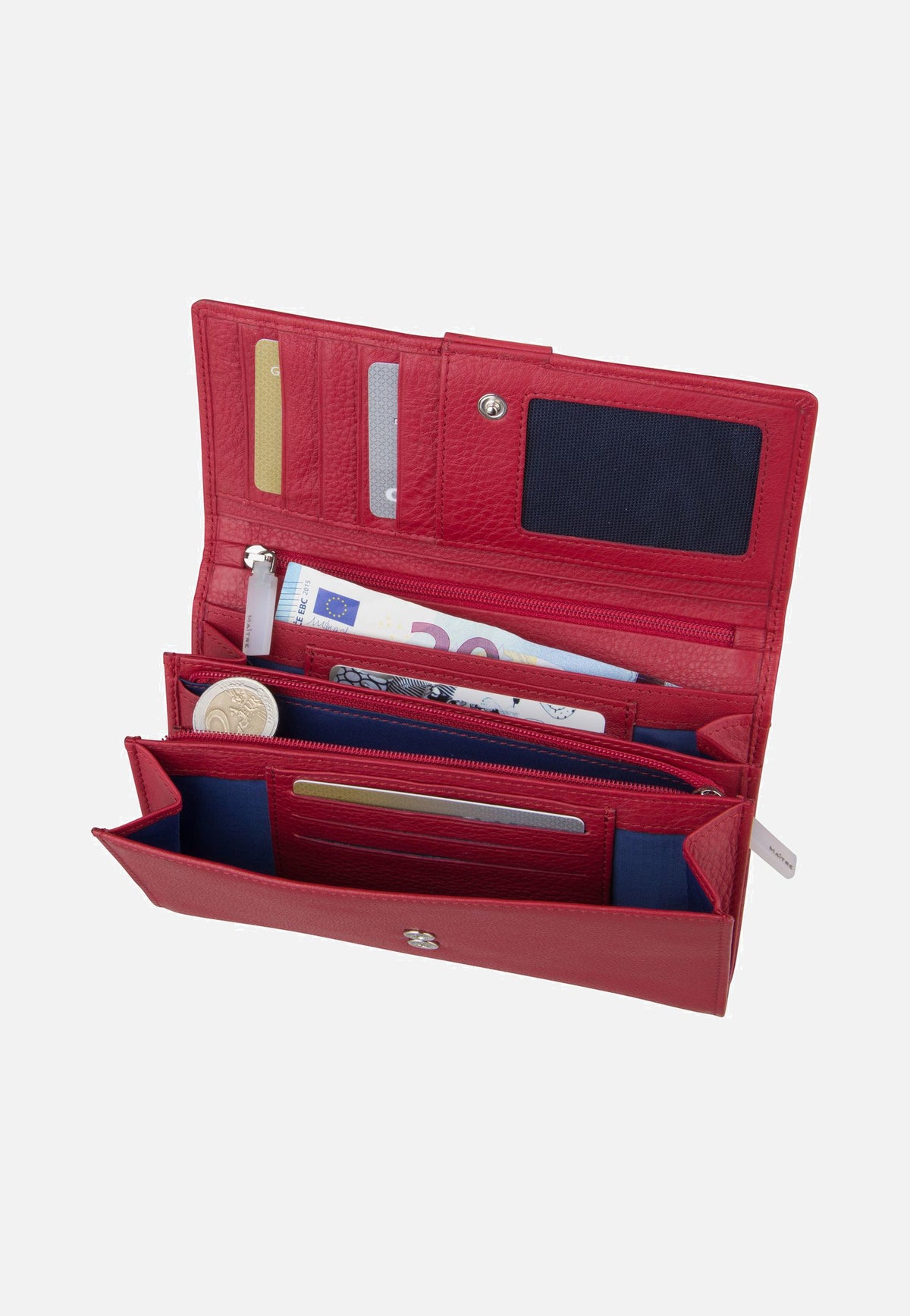 Maître Kirschroth Diedburg Purse LH14 Red Portemonnaie