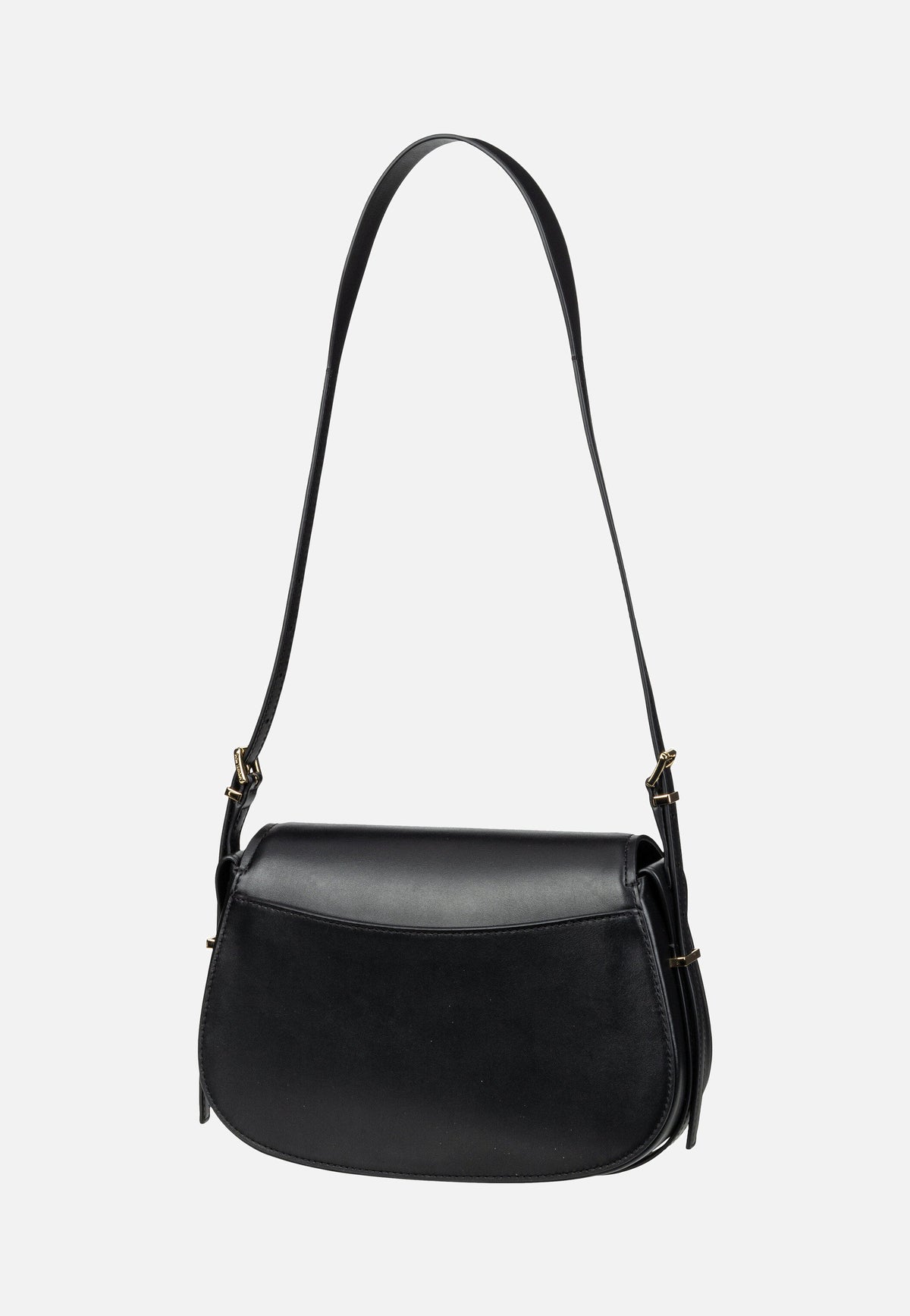 Michael Kors Lydia MD Flap Black Schultertasche